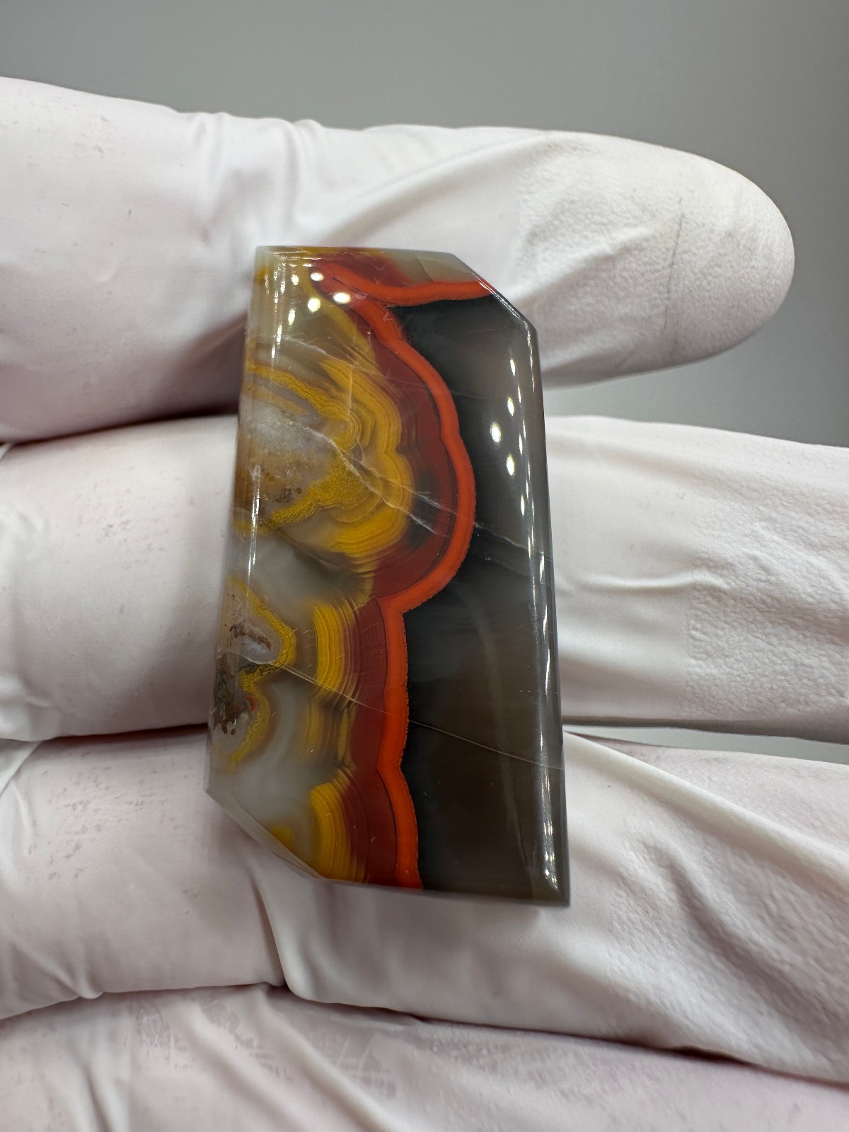 RARE ( 61 ct. ) Kentucky Agate Designer Cabochon from Estill County, Kentucky