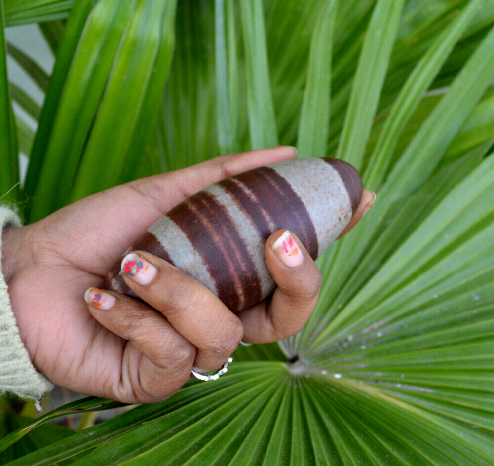 Shiva Lingam Polished Stone | Narmarda River Stone -1126