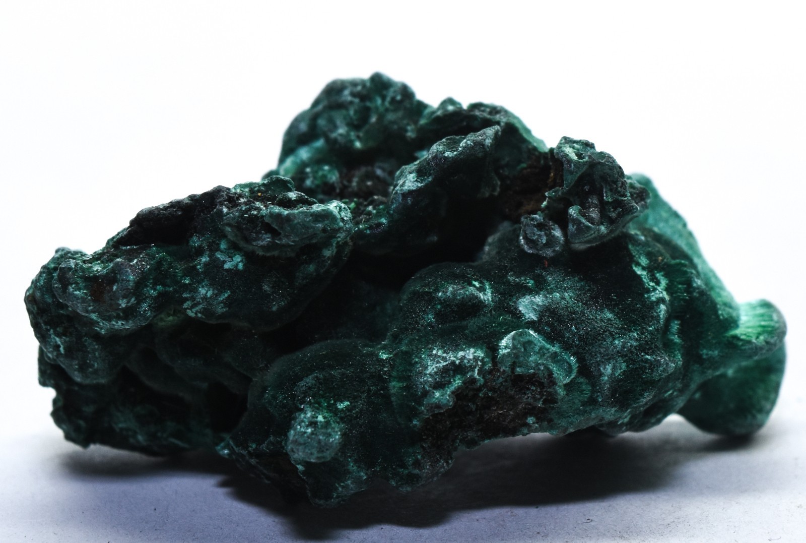 85ct 42mm Fibrous Green Malachite Cluster Natural Gemstone Crystal Mineral Congo