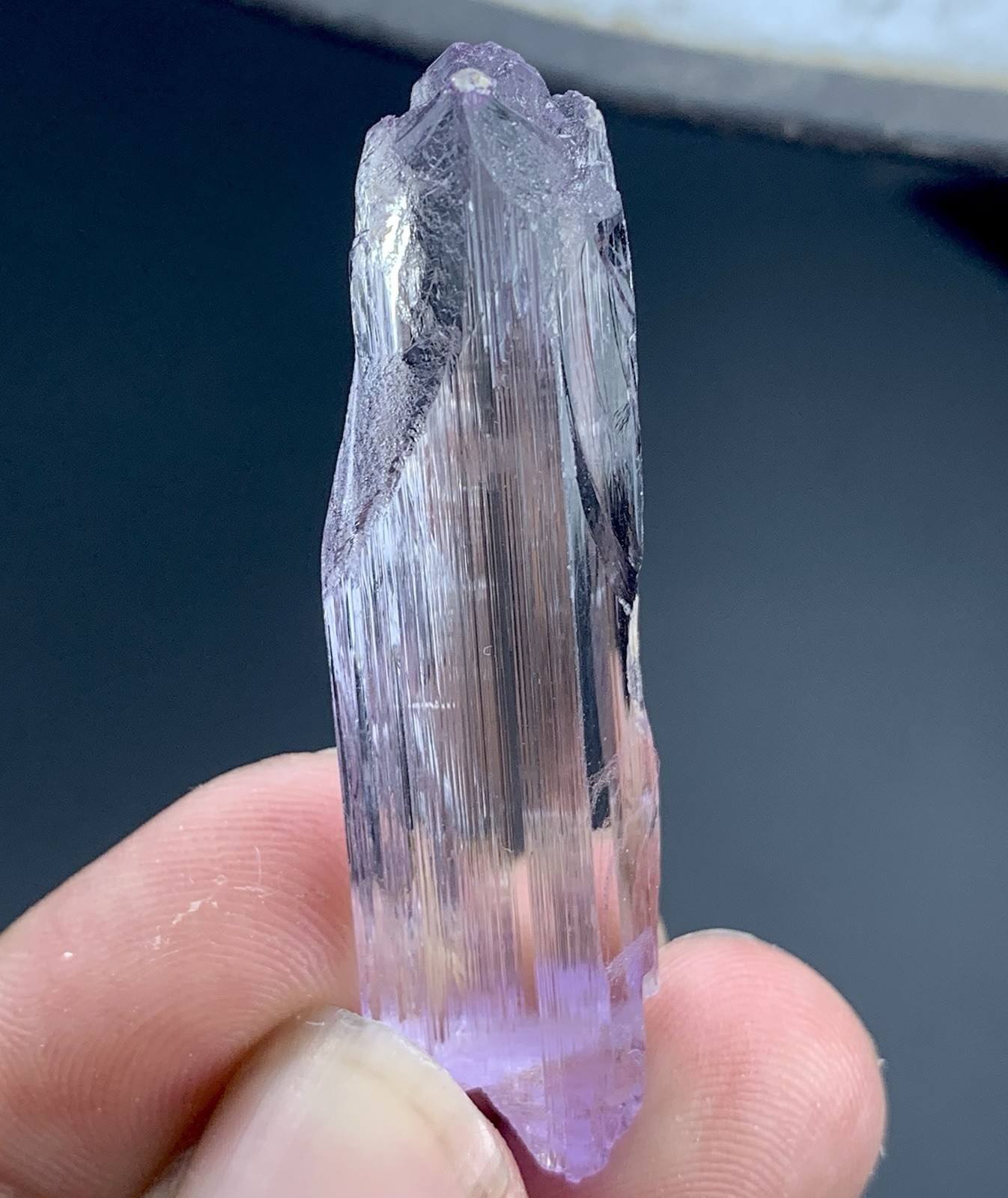 60 Cts Top Quality Kunzite Crystal From Afghanistan 50x10x12 mm