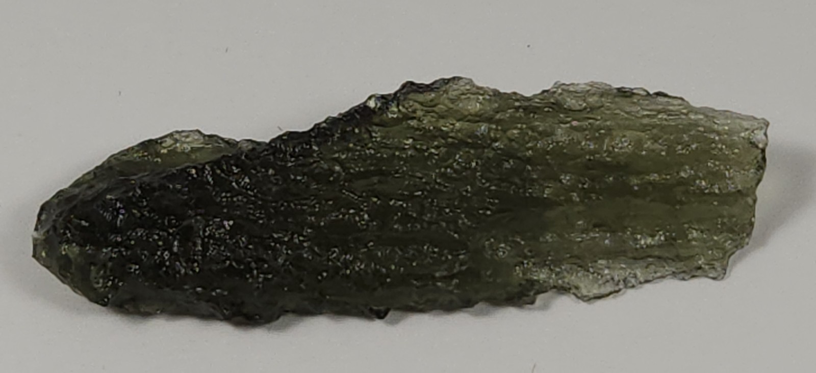 Top A++ 2.43g Gem Green Moldavite Crystal Chlum Czech Republic Minerals Crystals