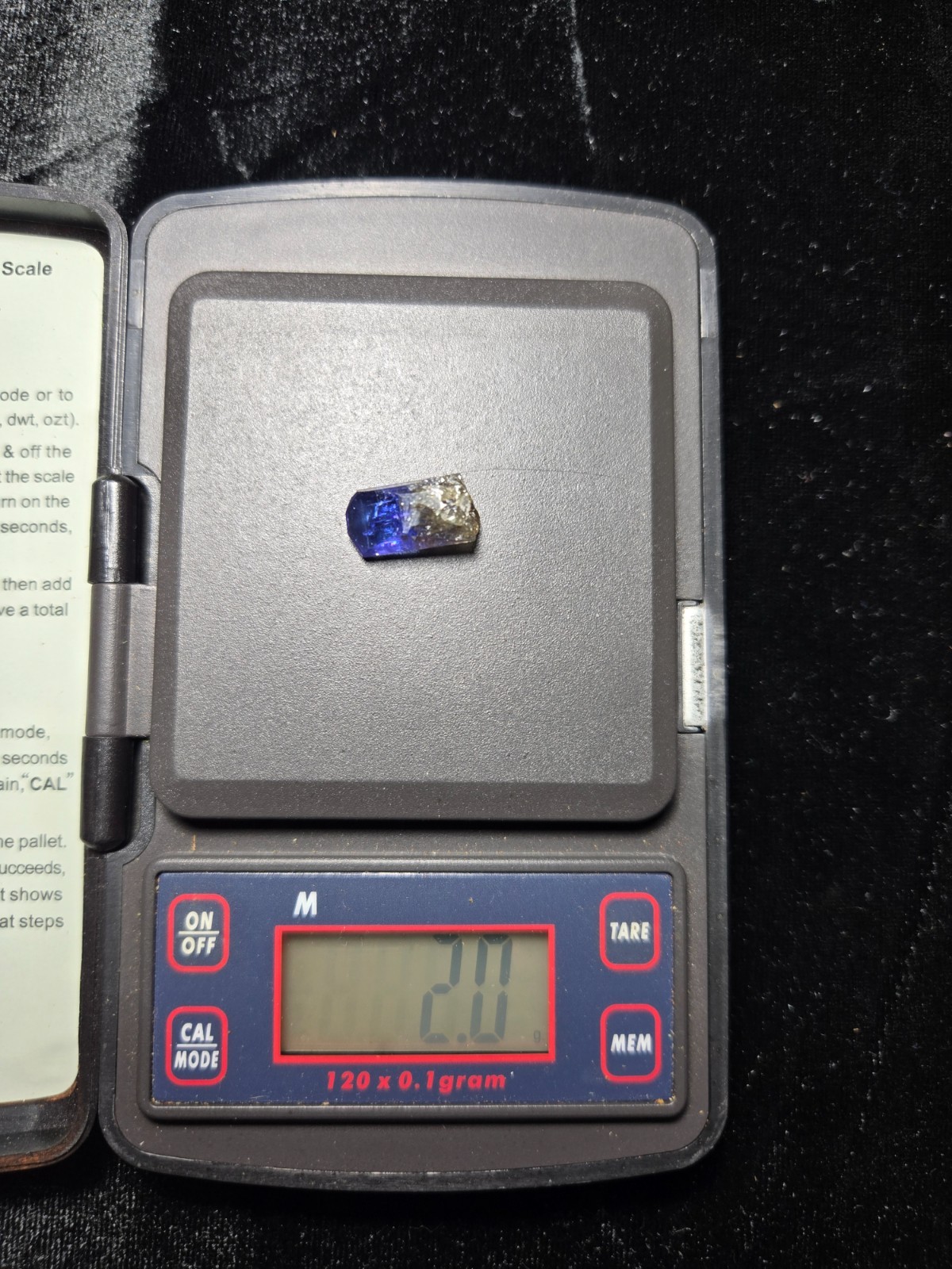 Tanzanite Crystal