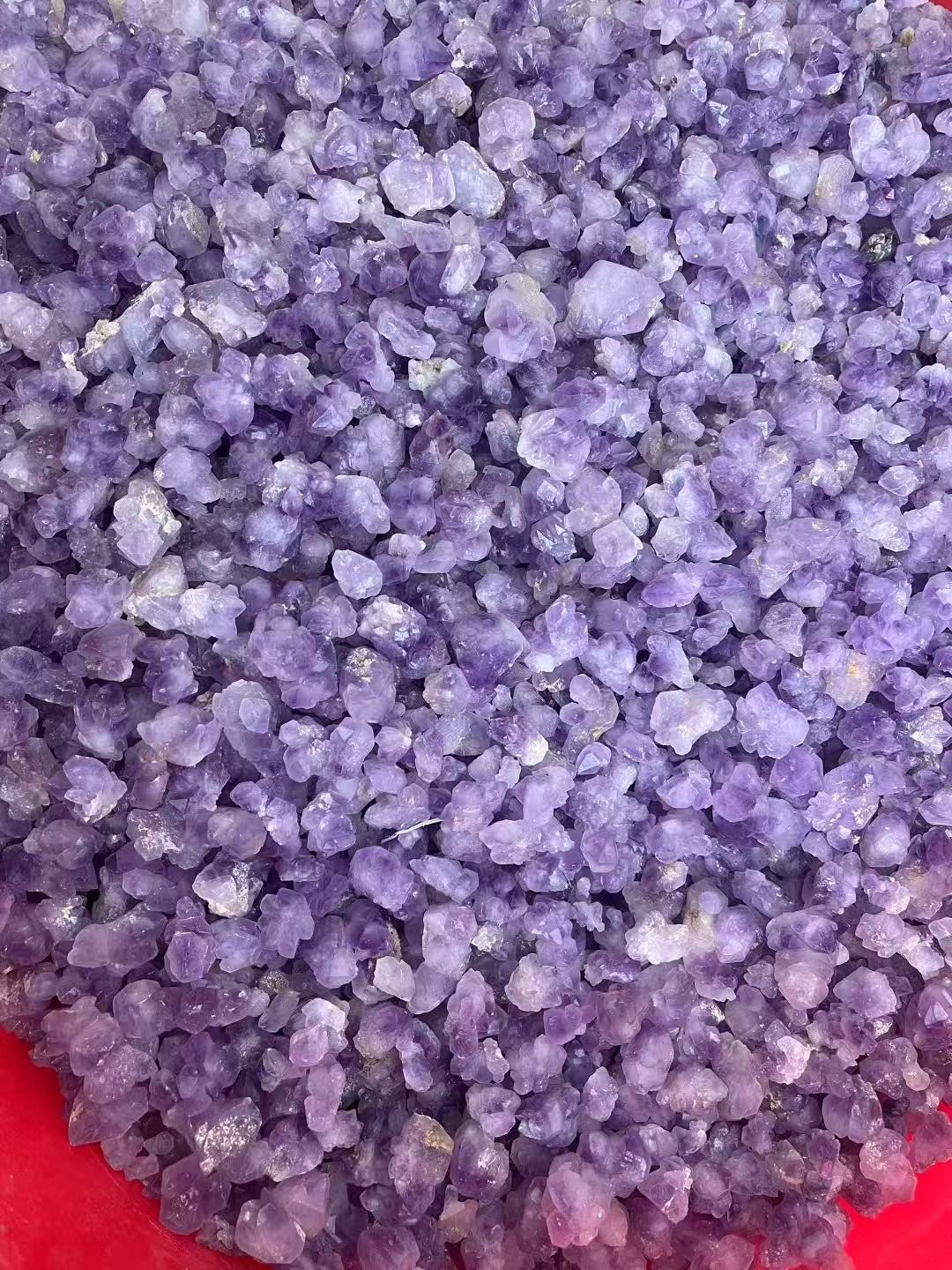 natural Amethyst Flower Crystal Cluster Facet Rough Specimen healing wholesale