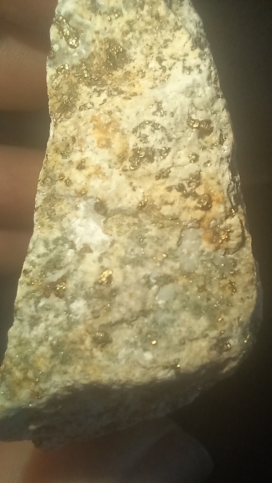 102.058 Grams of Natural Mined Visually Beautiful Telluride Gold Copper Iron Ore
