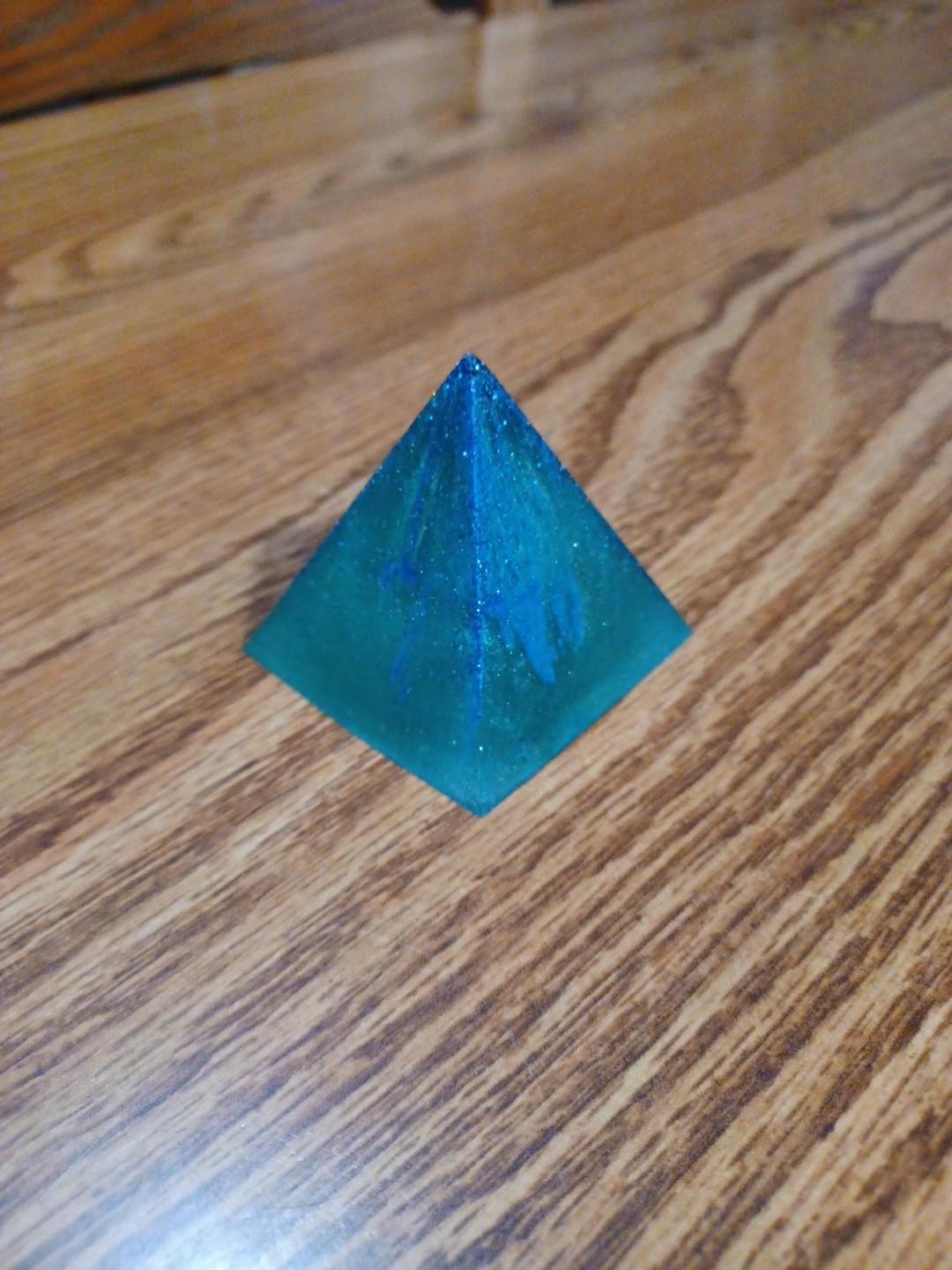 7 Chakra Aura Reiki Energy Spiritual Grid Acrylic Lucite Pyramid FAST SHIPPING!