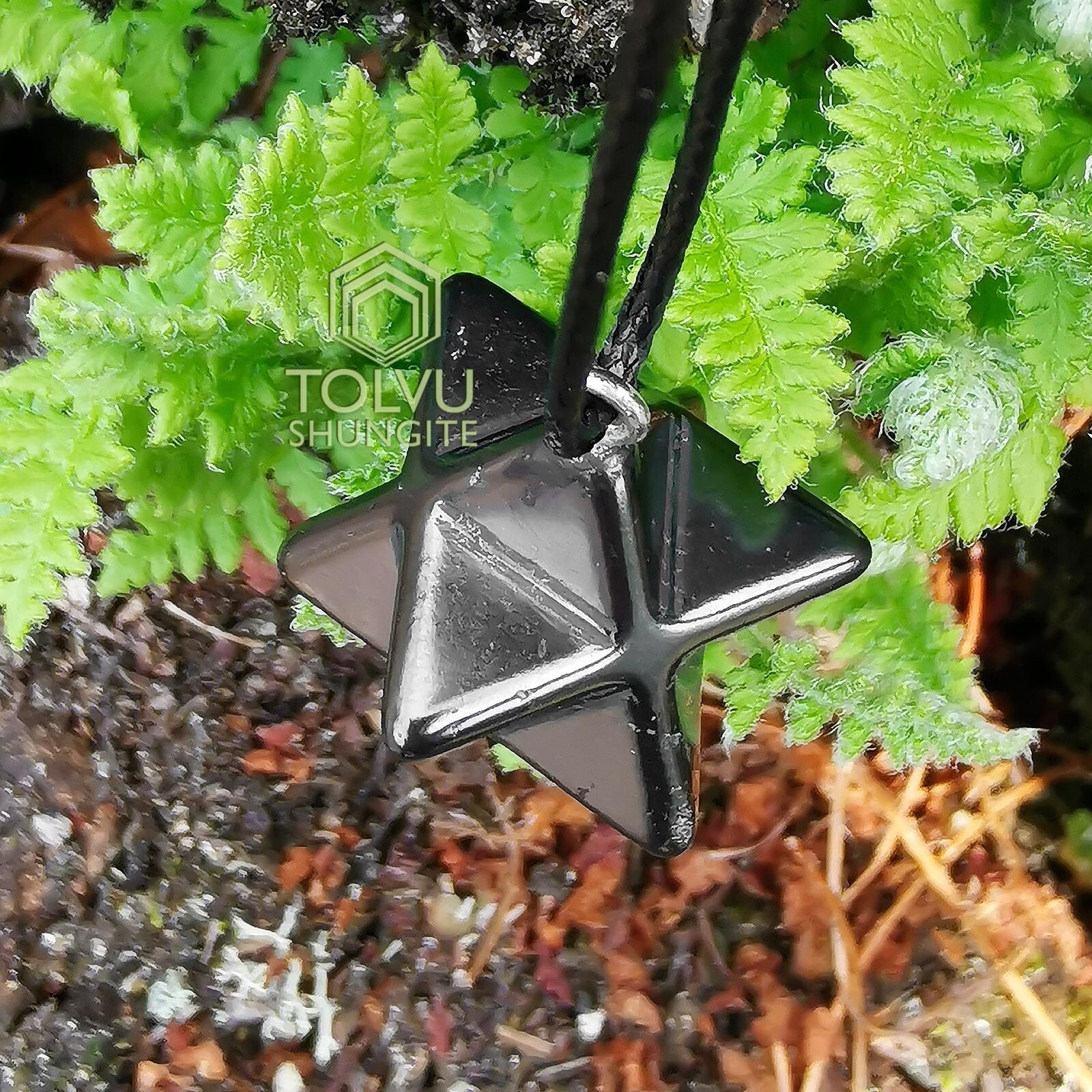 Shungite pendant Exclusive “Excellence” High Quality authentic shungite, Tolvu