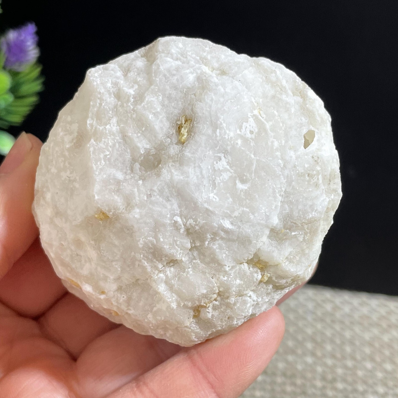 1pc 164g Quartz Geode Unopened Break Your Own Natural ab280