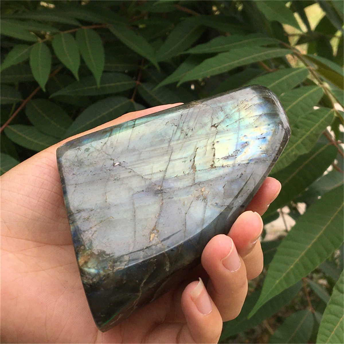 370g Natural Labradorite Mineral Quartz Crystal Mineral Reiki healing