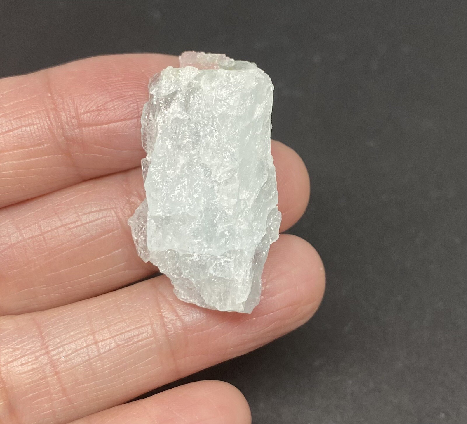 Aquamarine Genuine Rough Crystal (1 1/2in) Earrings, & Selenite Stick Set