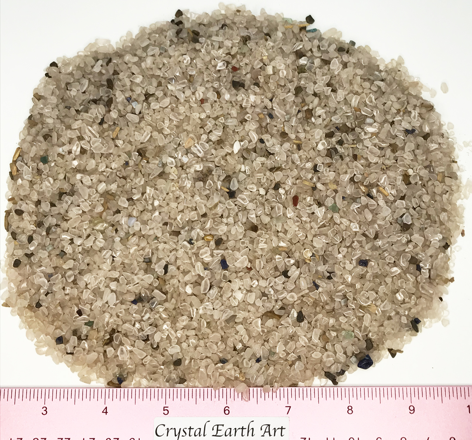 QUARTZ ROSE Dusky XX-Mini (1/8″ to 3/8″) polished stones 1 lb.
