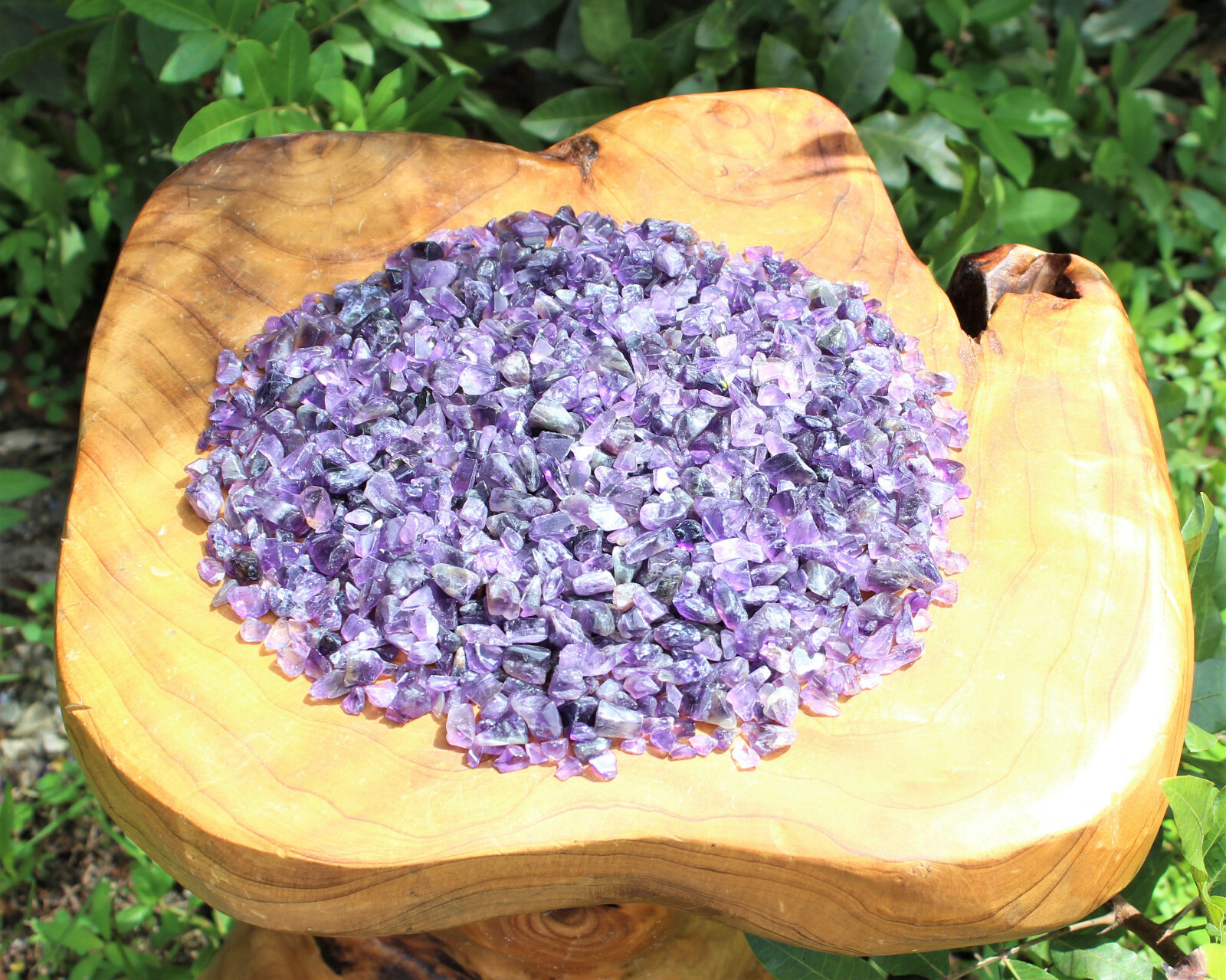 Amethyst Semi Tumbled Gemstone Mini Chips 5-15 mm, ‘A’ Grade Wholesale Bulk Lots