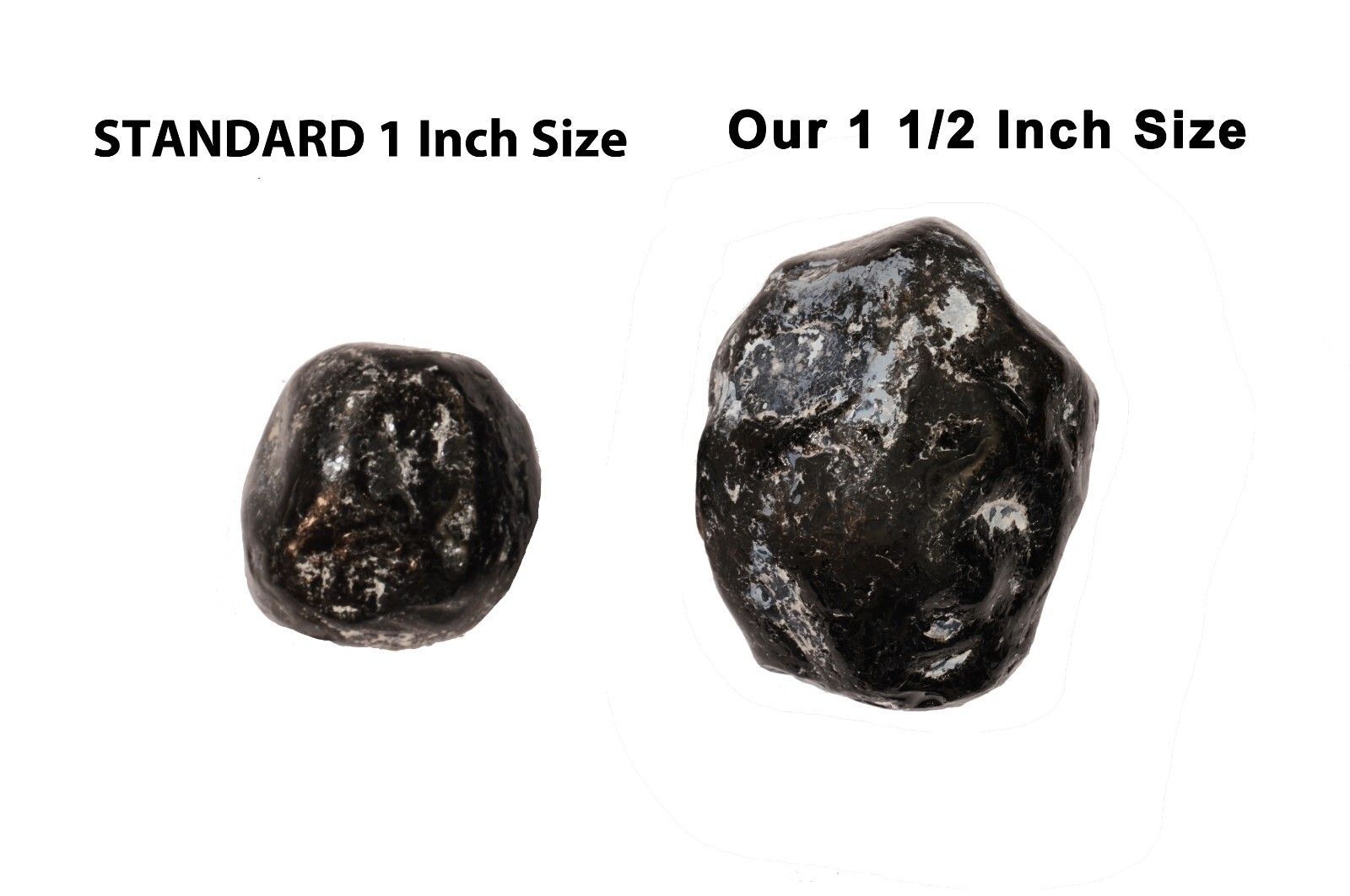 Apache Tear 1 5/8″ Set of 5 Rough Crystal Healing Stone Raw Root Chakra Reiki