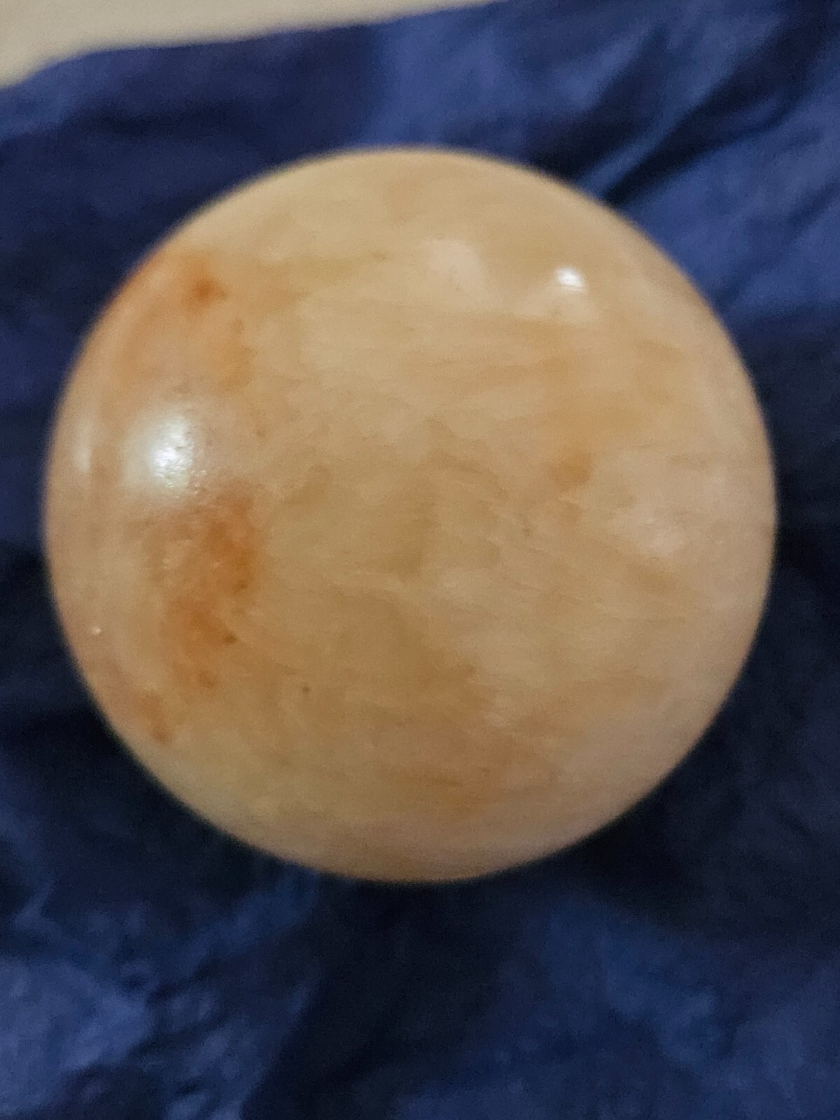 Stone Ball Sphere Crystal with a 2 3/16 inch diameter