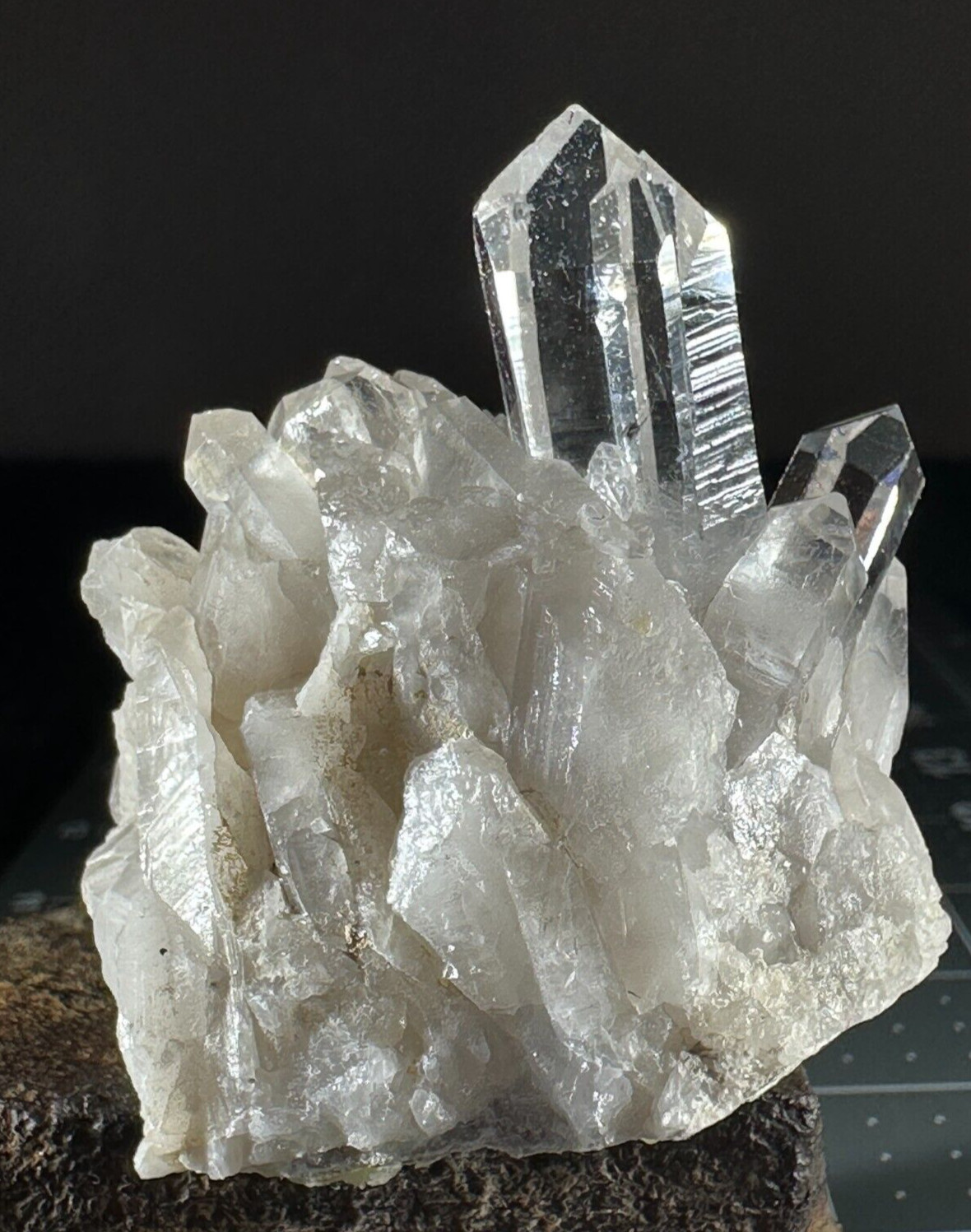 ➤ Natural 1-7/8 Inch QUARTZ CRYSTAL CLUSTER – Hot Springs Arkansas VIDEO➤345