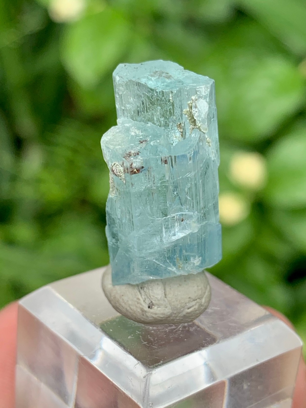 Natural Sky Blue Aquamarine Crystal From Pakistan-6 Gram