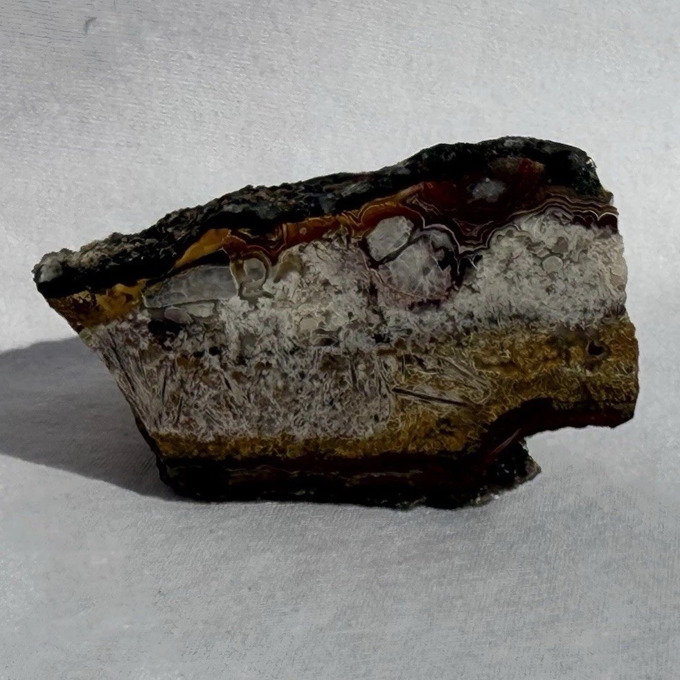 POLISHED MEXICAN CRAZY LACE ~2.0 ounces/57 grams