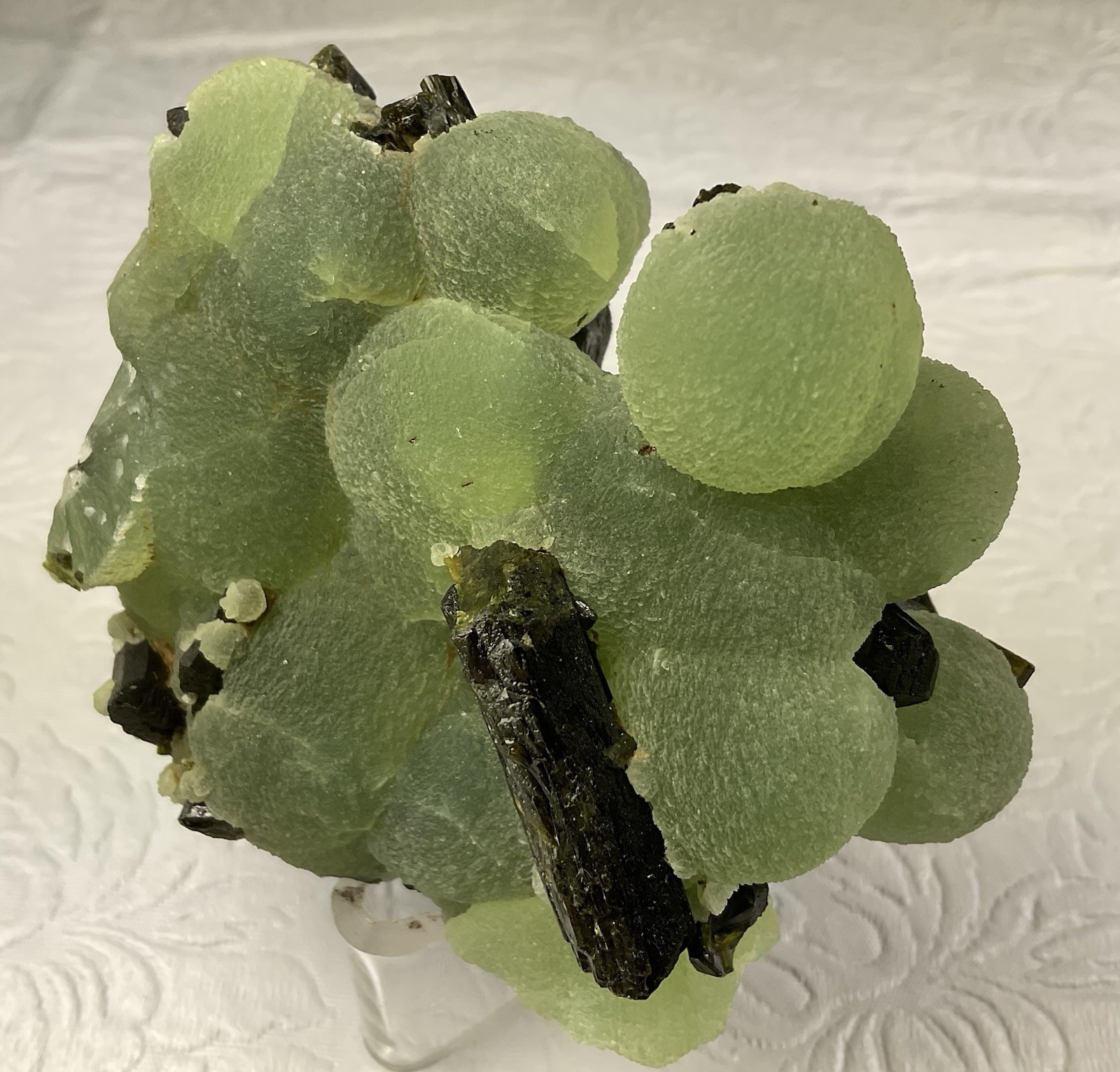 Botryoidal Prehnite and Epidote – Kayes Region, Mali, Africa.