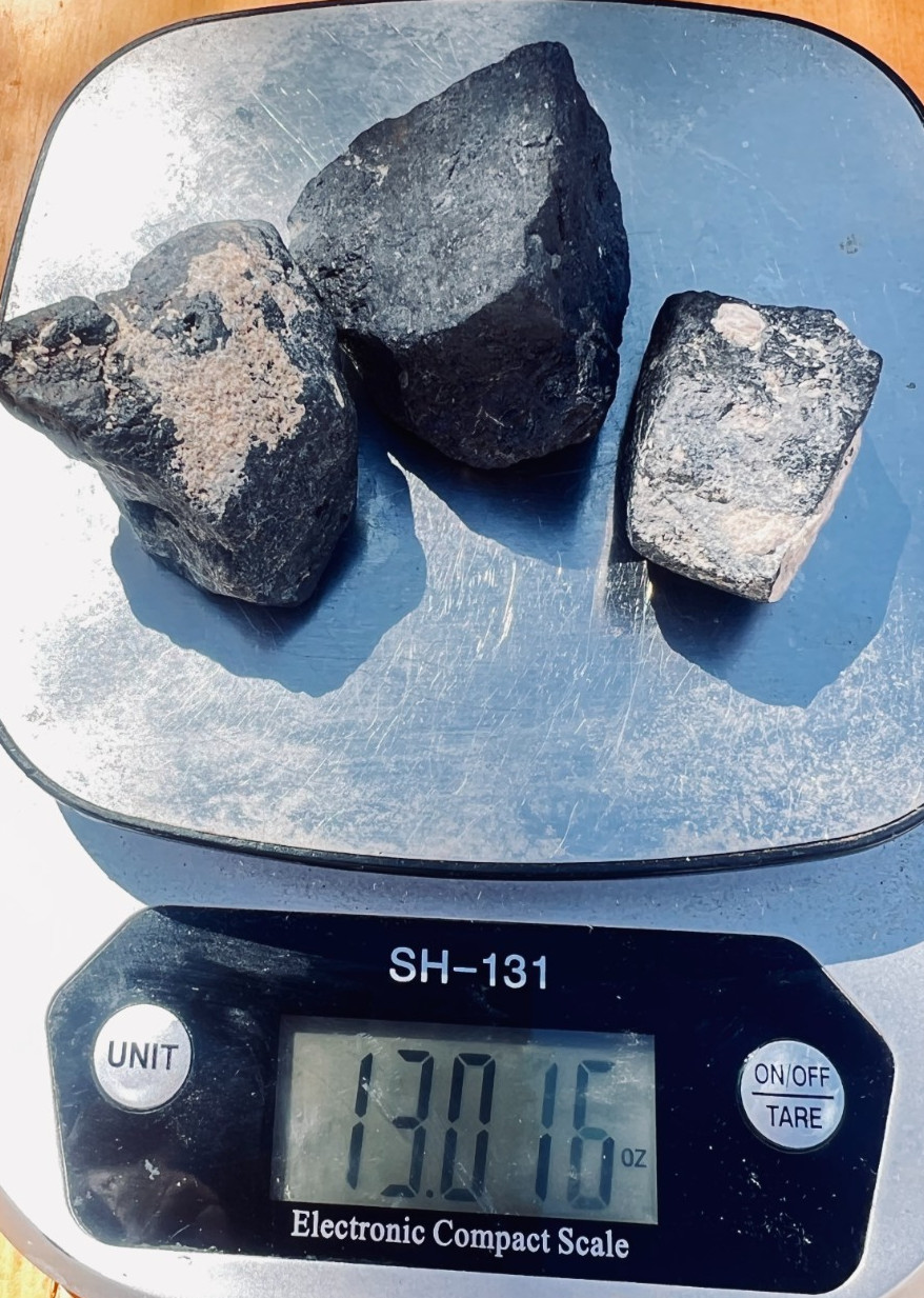 Rough Sonoran Desert Magnetite Nuggets 13oz