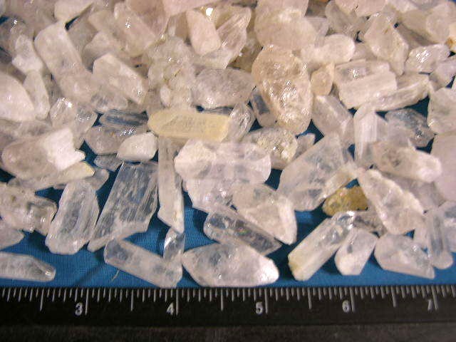 Danburite crystal specimens all natural Durango,Mexico 125 carat lots 5+ pieces
