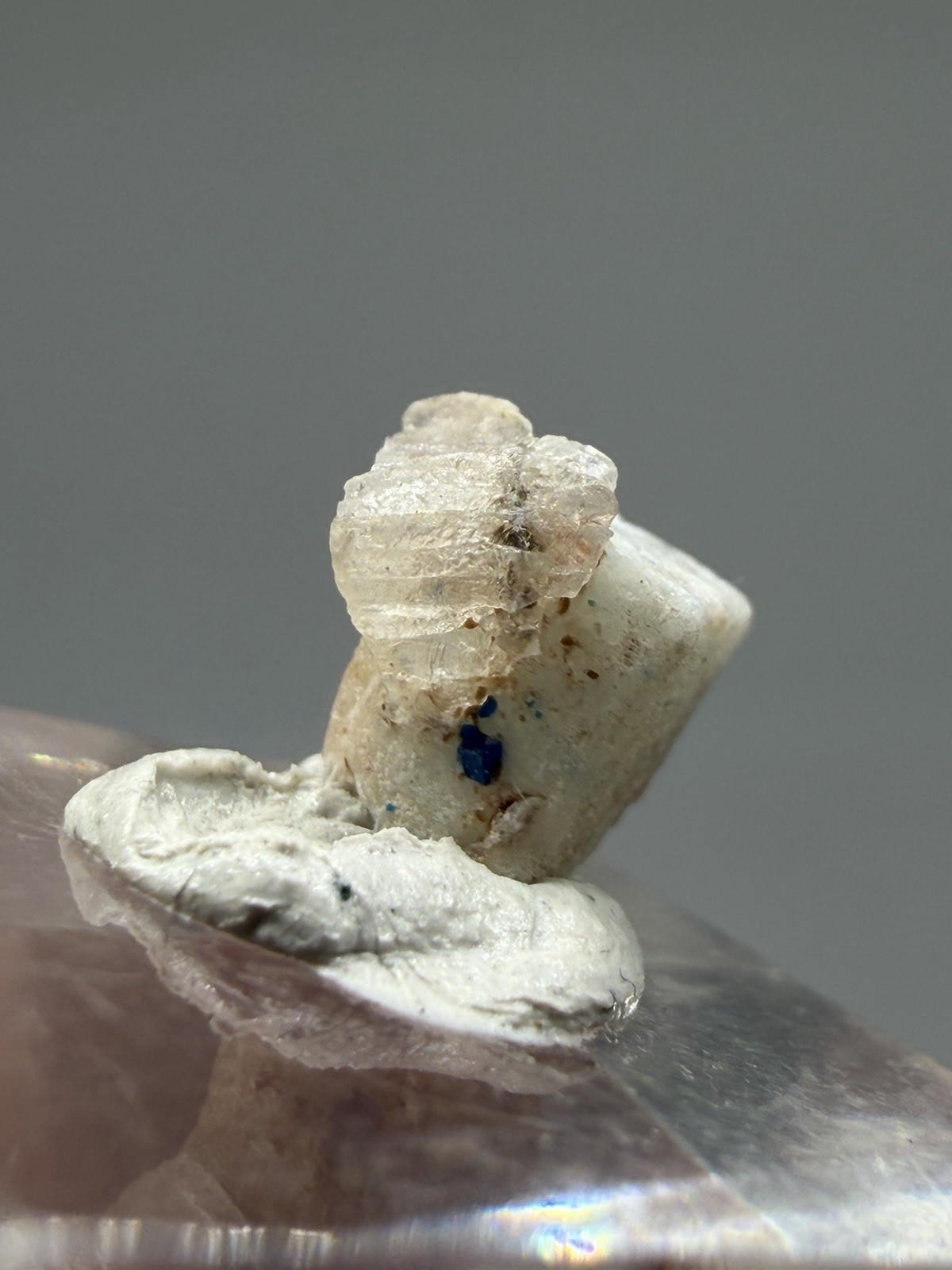 Natural Boleite Crystals On Anglesite From CA, 5.10c, Super Rare Form, US Seller