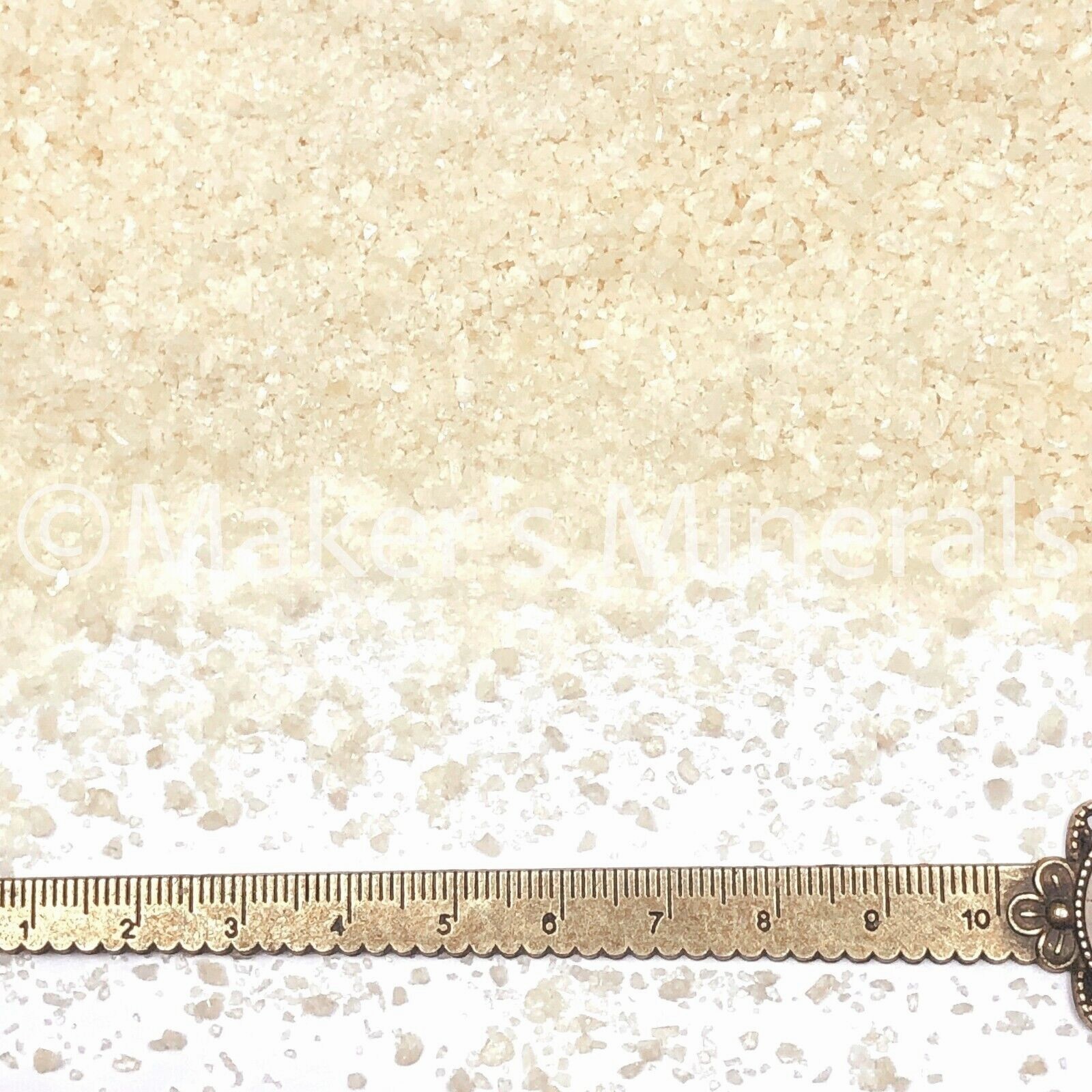 Crushed Yellow Calcite Sand, 2mm-0.25mm, Stone Ring Inlay, Resin, Gemstone Sand