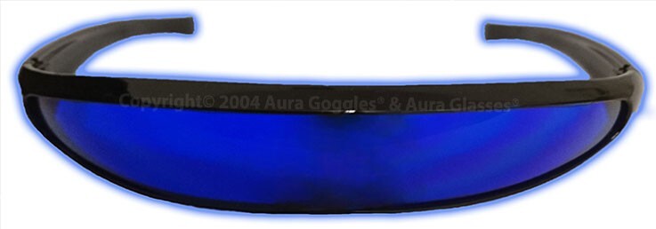AURA GLASSES WIDE dicyanin style auras ghost goggles hunting reiki weird psychic