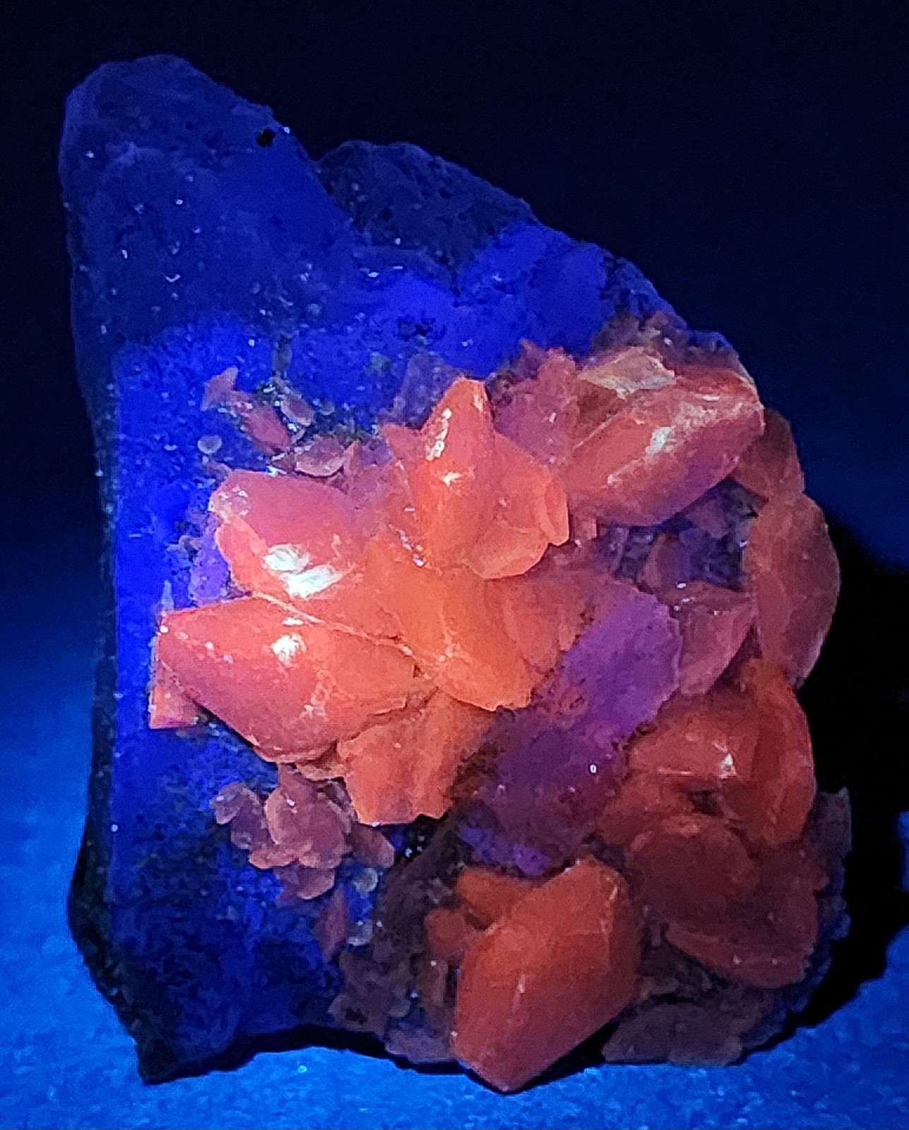 ✨️”Benz” Calcite On Fluorite With Chalcopyrite- Wenshan China✨️
