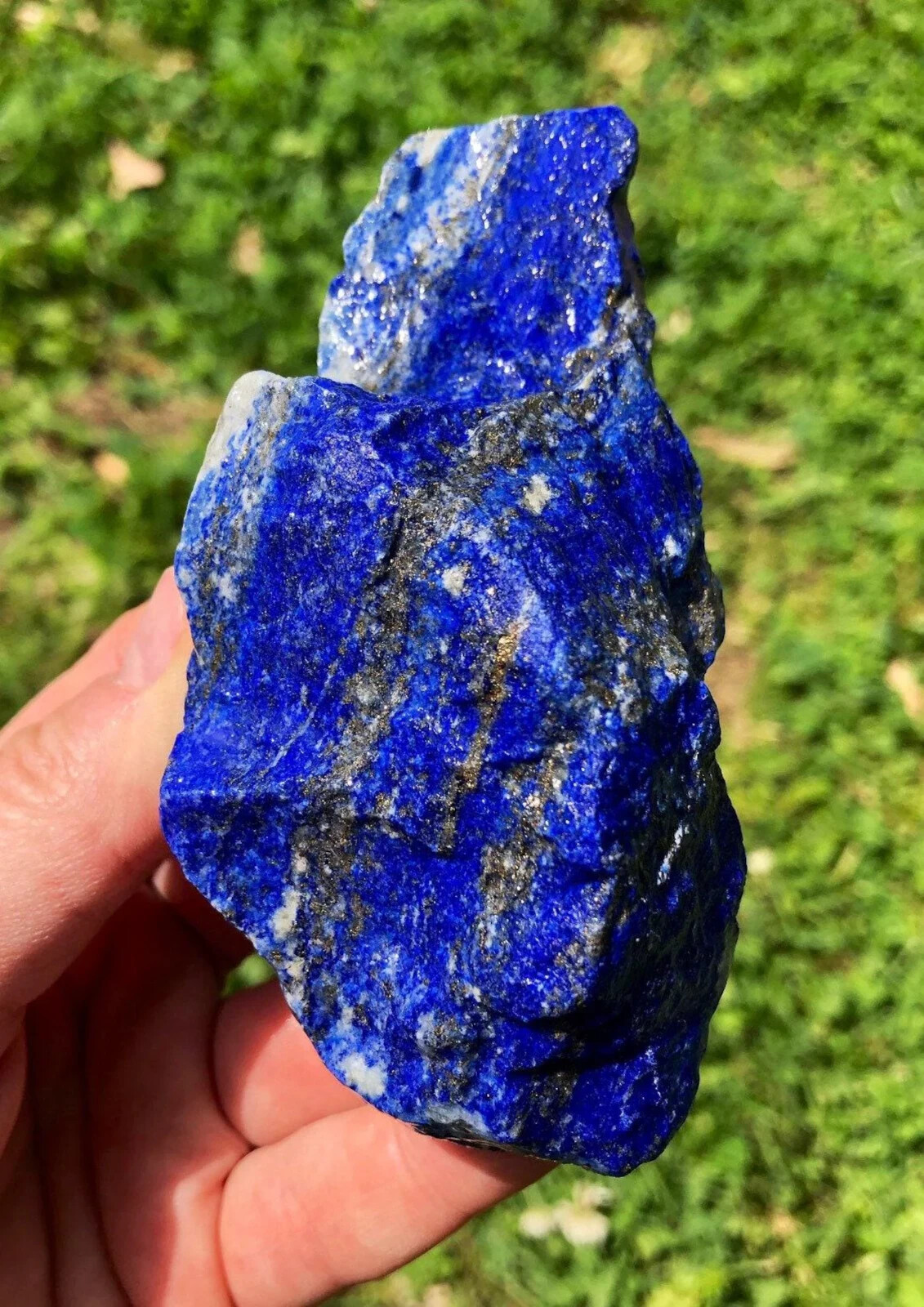 Natural Lapis Lazuli Raw Stone Crystal Mineral Specimen Healing Energy Gifts