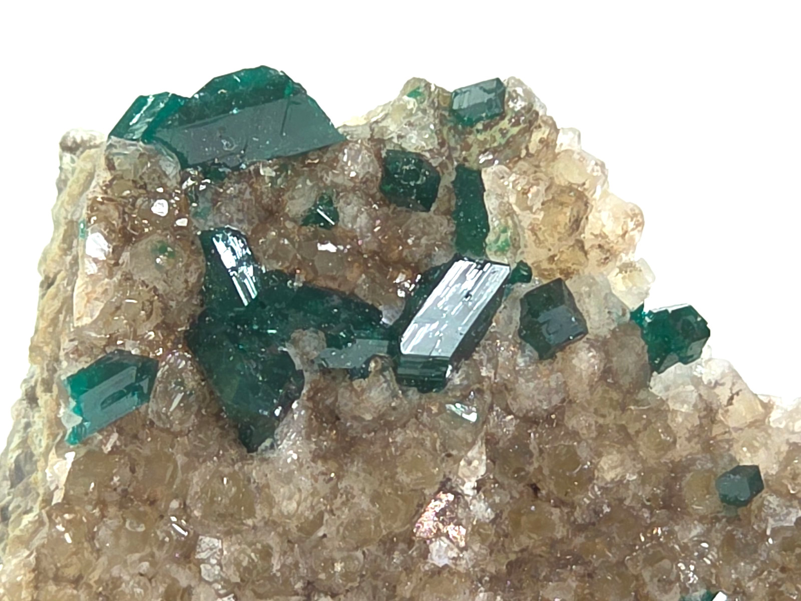 Dioptase Kapata Mine Kolwezi Katanga Republic of the Congo D-15