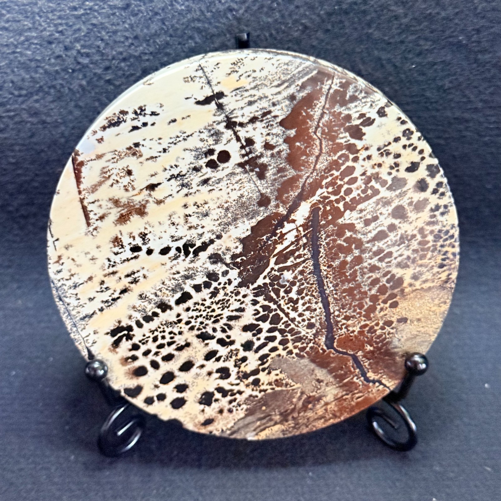 173g Natural Chinese Painting Stone Crystal Ornaments for Home Decoration 28
