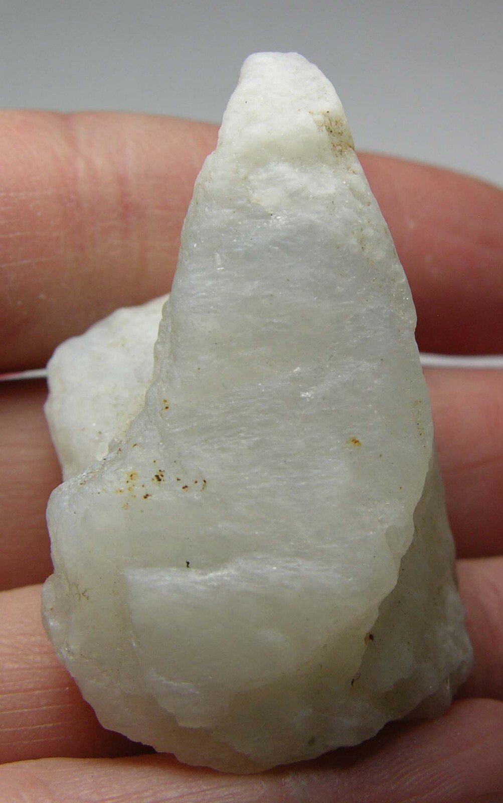 #15 Sri-Lanka 167.75ct 100% Natural Rough White MoonStone Specimen 33.55g 46mm