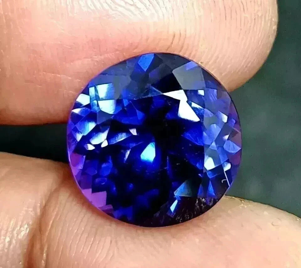 Flawless Natural Rare Blue Sapphire Round Cut 9 Ct+ Certified Gemstone
