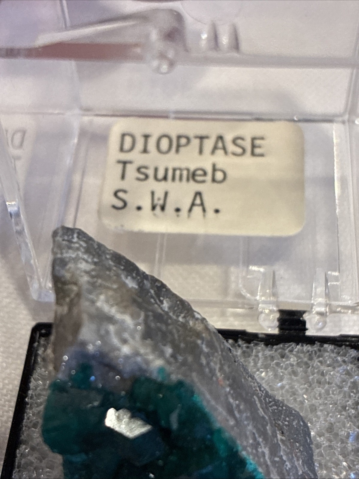 DIOPTASE TSUMEB SW AFRICA HYBLOCKROCKSTORE