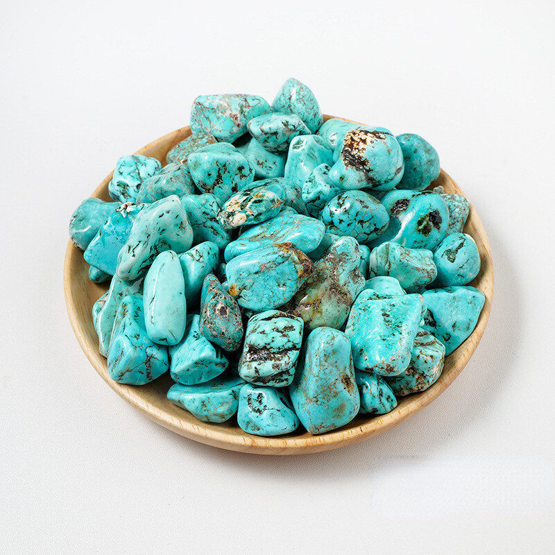 Wholesale Lot 50pcs Natural Turquoise Stone Tumble Healing Energy Polished