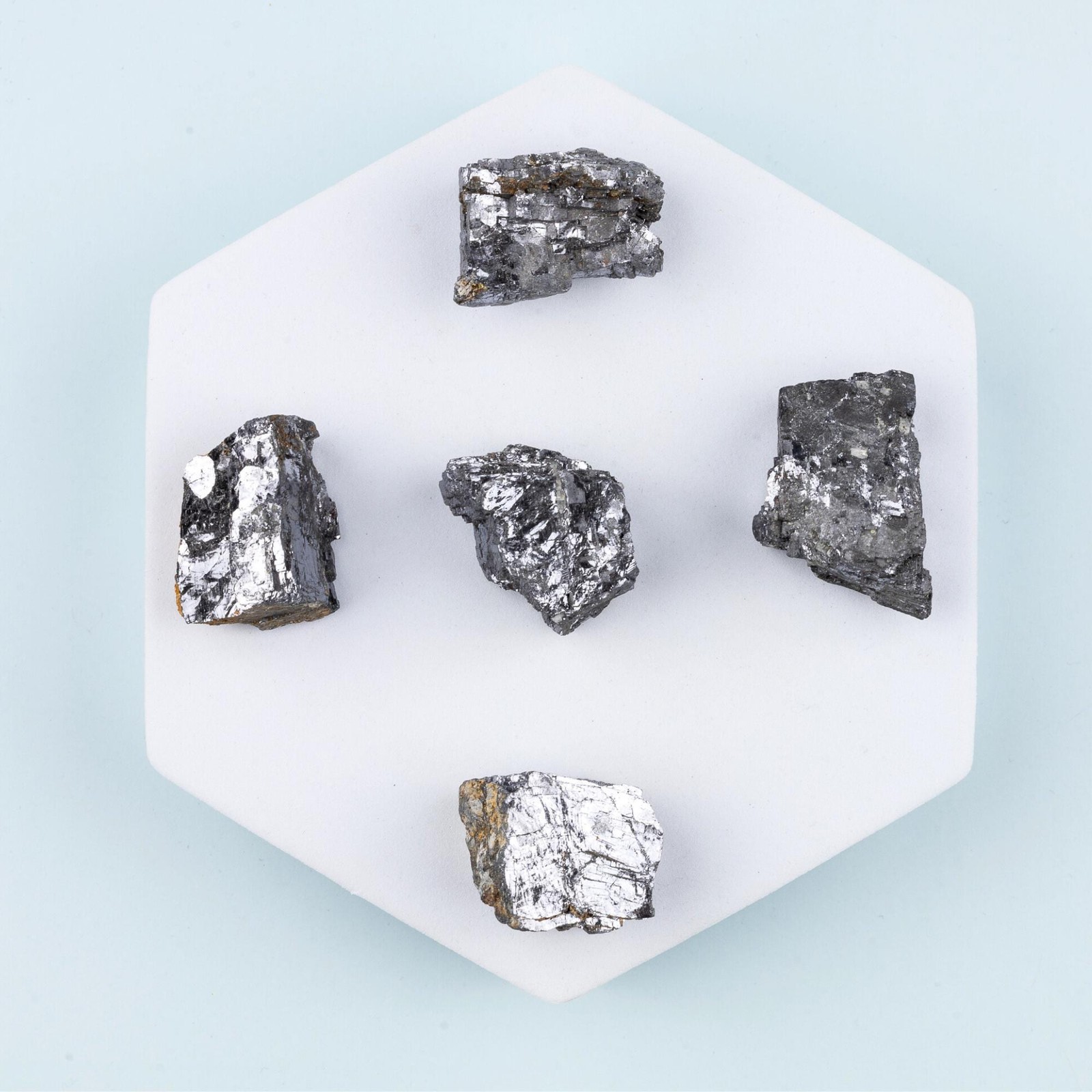Galena Raw Stone Crystal Specimen Natural Metallic Mineral Collector Gift