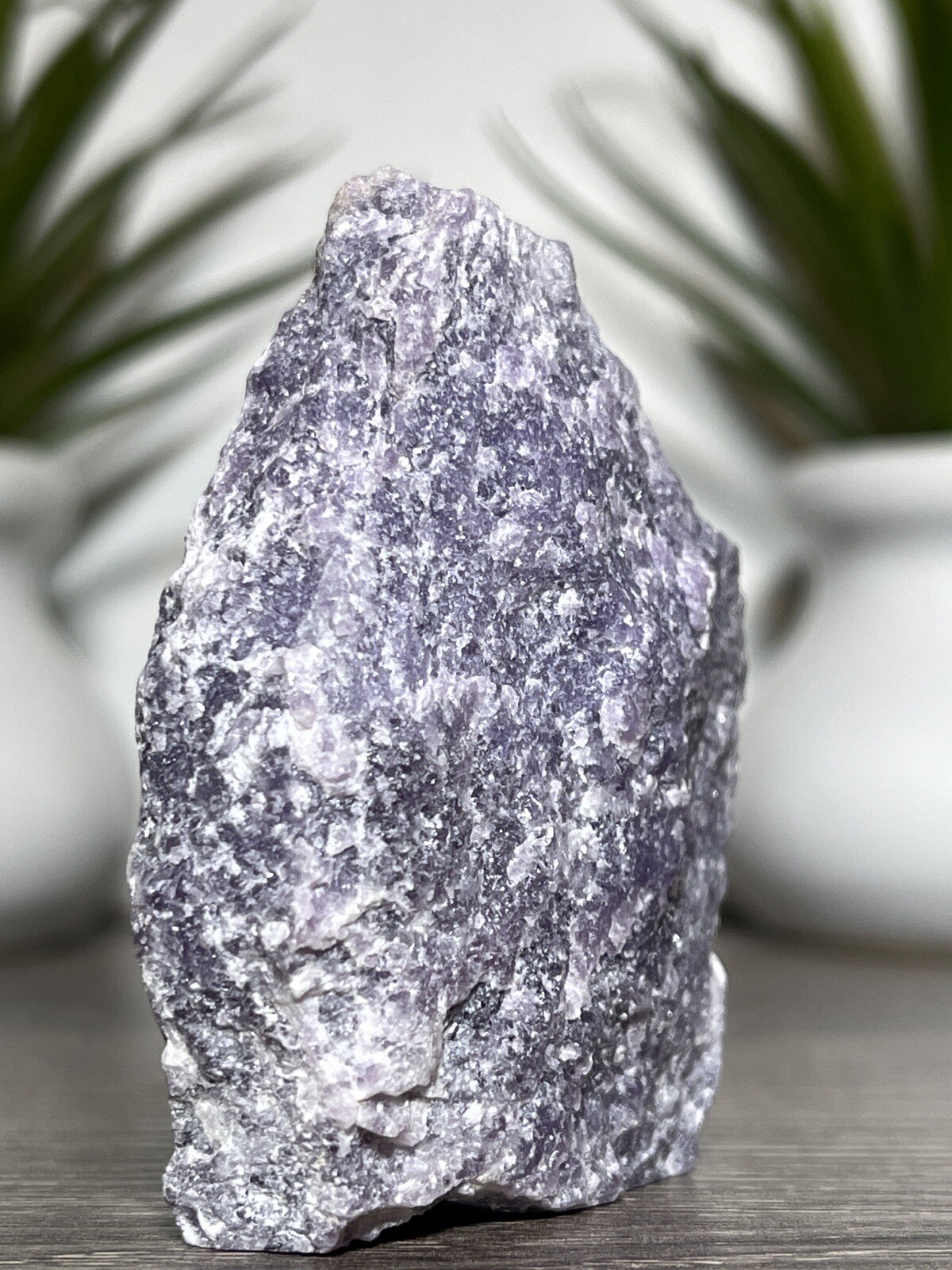 PURPLE LEPIDOLITE ROUGH – Mineral Specimen Mica Lavender Lilac Chakra Decor