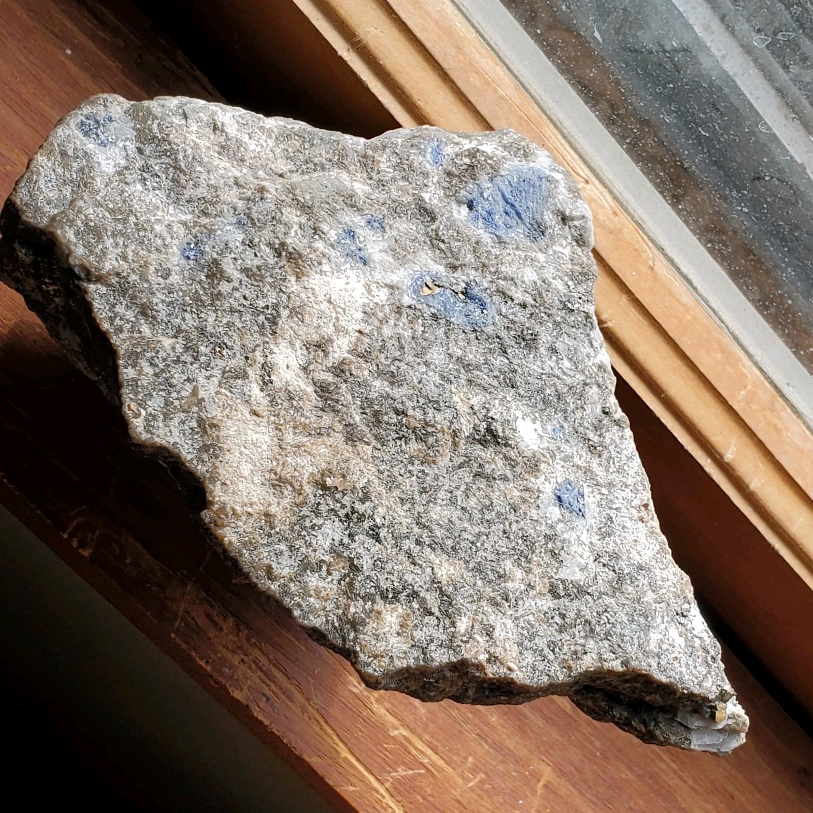 Sapphire Corundum Crystals in Matrix – Limecrest Quarry Sussex Co New Jersey NJ