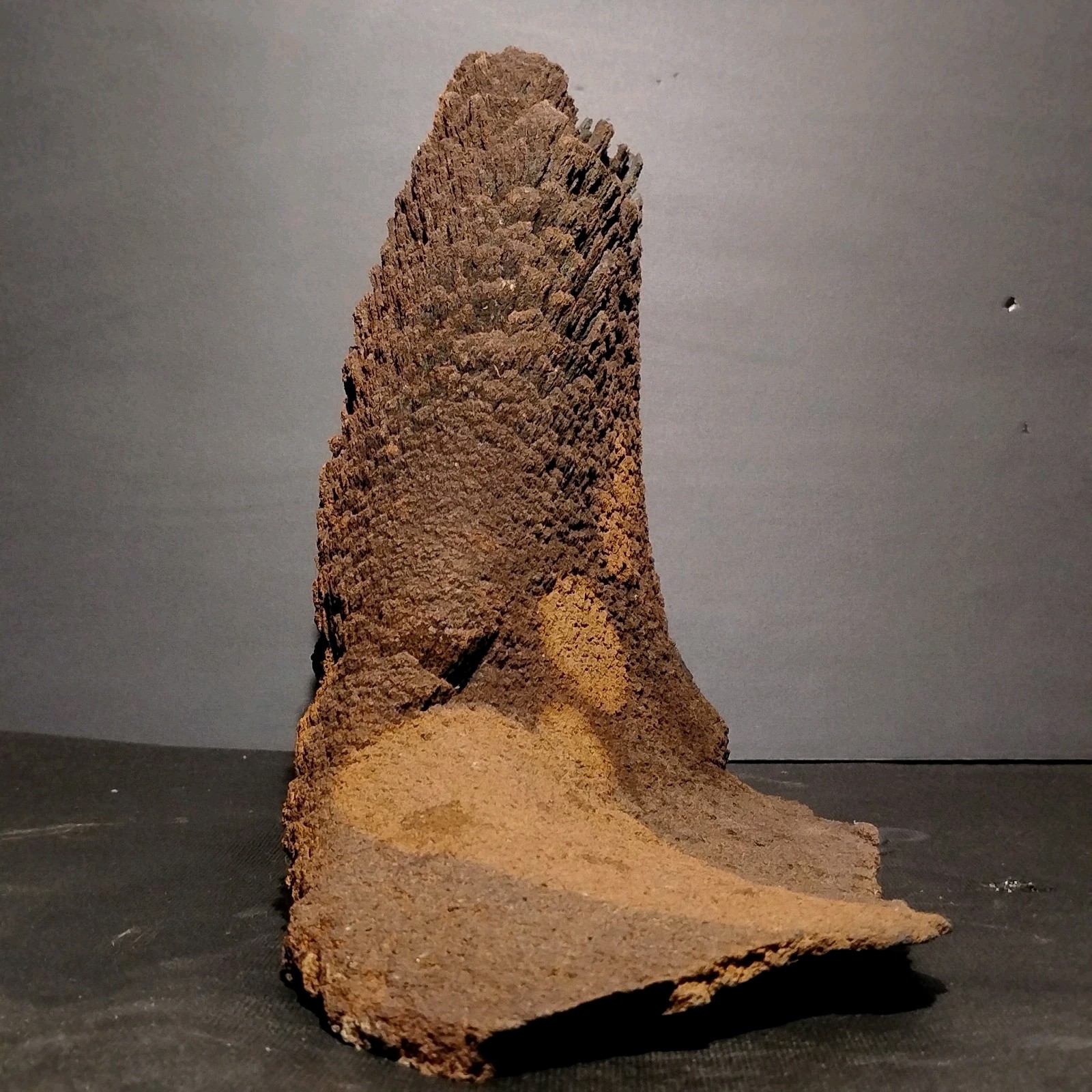 Massive Odd Rare Crystalline Iron Concretion 19.6 Lbs