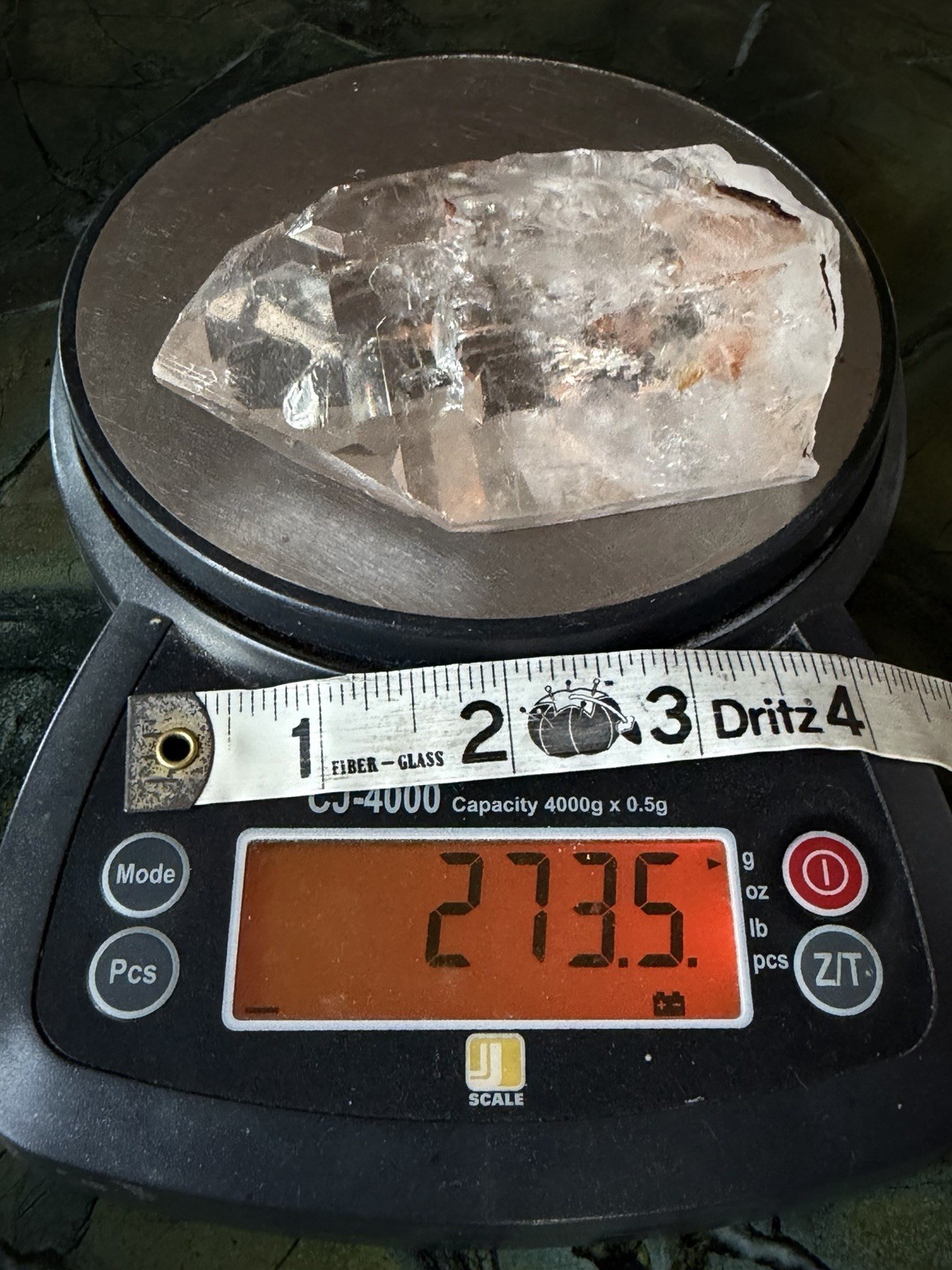 Cathedral Quartz Crystal Iron Quartz Glassy Quartz Window Quartz Brazil Crystal