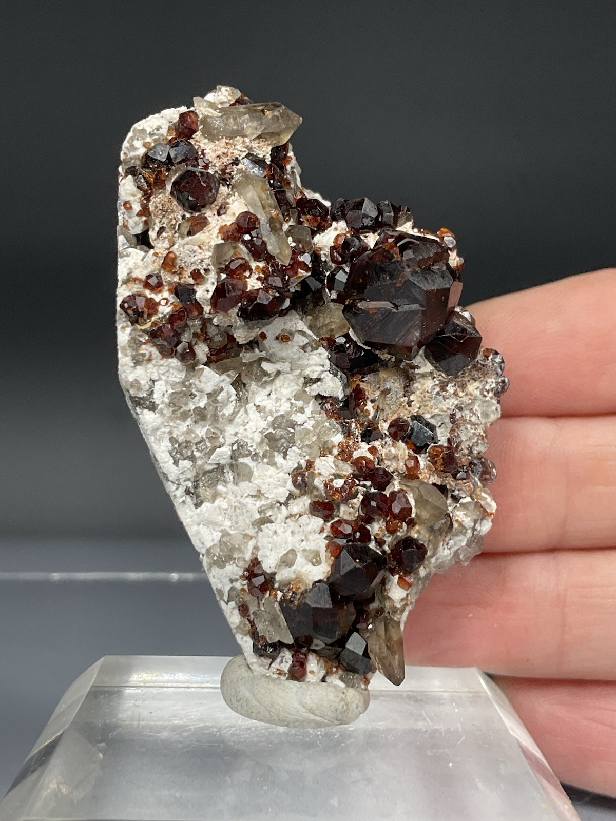 SS Rocks – Spessartine Garnet, Microcline (Wushan Spessartine Mine, China) 46g