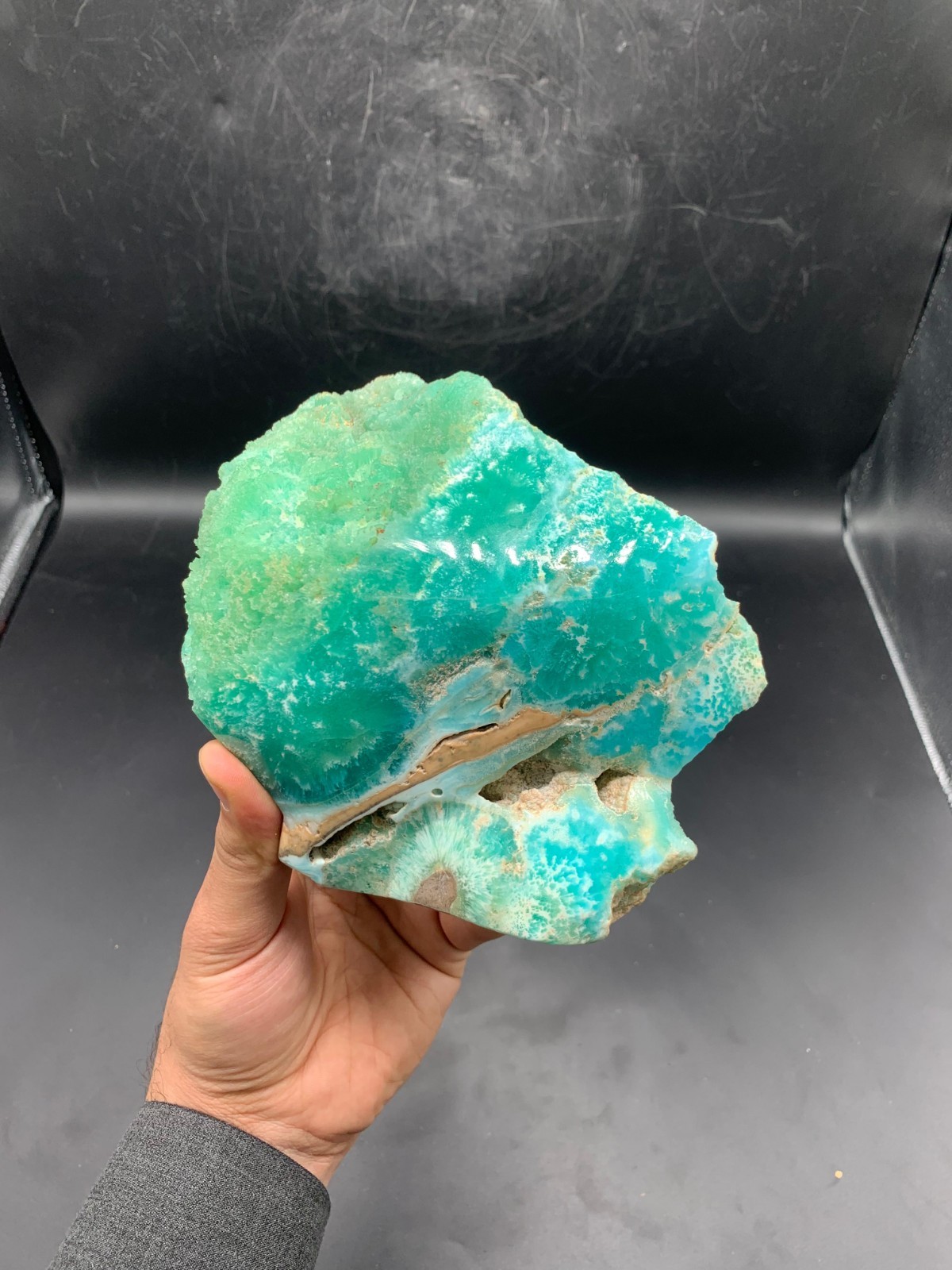 Rare Smithsonite Free Form 2kg Natural Mineral Crystal Collector Display Stone