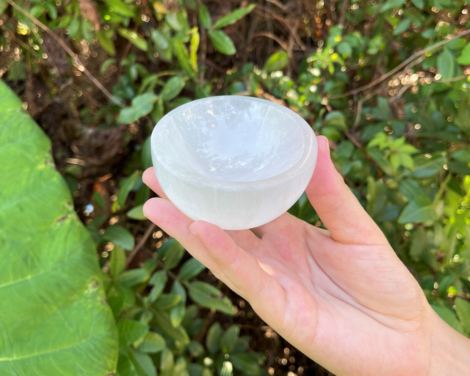 Selenite Charging Bowl, 3″ Offering Bowl (Selenite Cleansing & Crystal Healing)