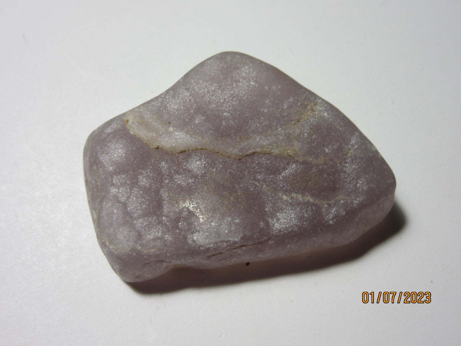 Natural Yttrium Fluorite Tumbled Crystal 1 7/8″ Mineral Collectible Reiki YFTM-1