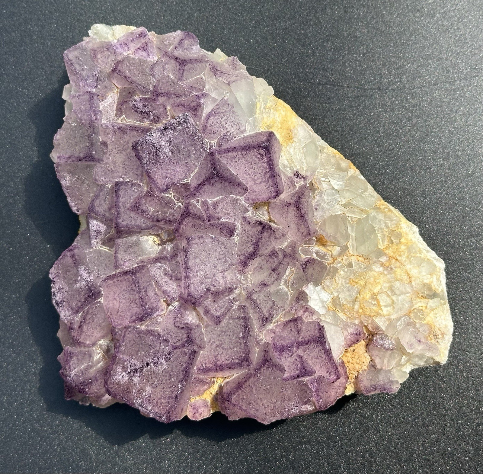 2 Pound!! Natural Guizhou QR Code Fluorite With Stand! Amazing Quality!US Seller