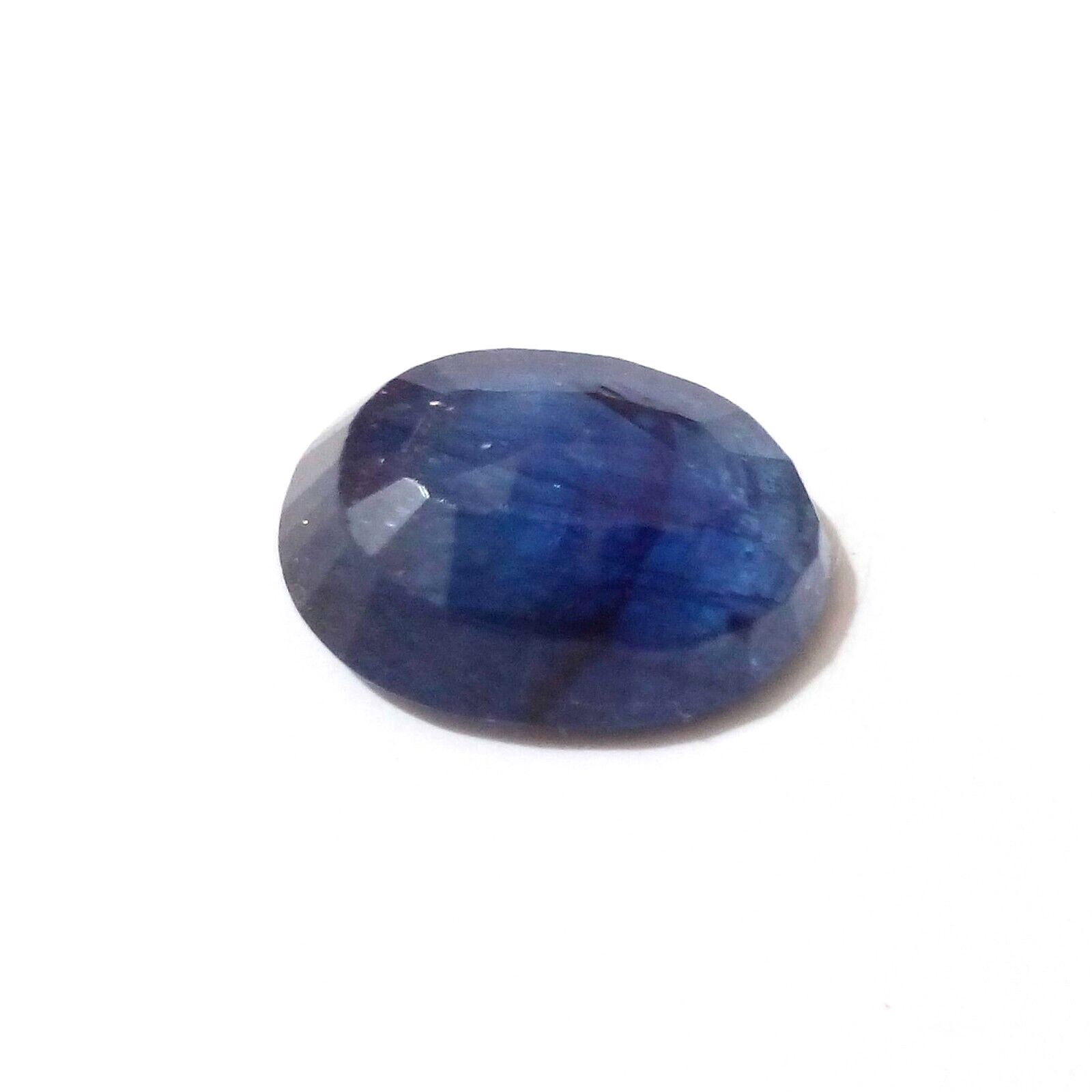 3.88 Ct Faceted Natural Blue Sapphire – Sparkling Beauty, Single Fine Gemstone