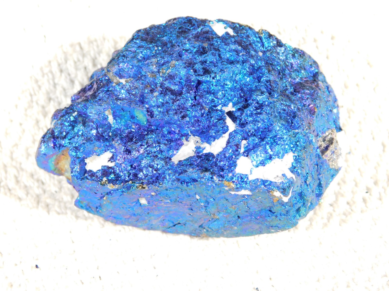 Bright IRIDESCENT Peacock Copper Chalcopyrite or Peacock Ore Mexico 173gr