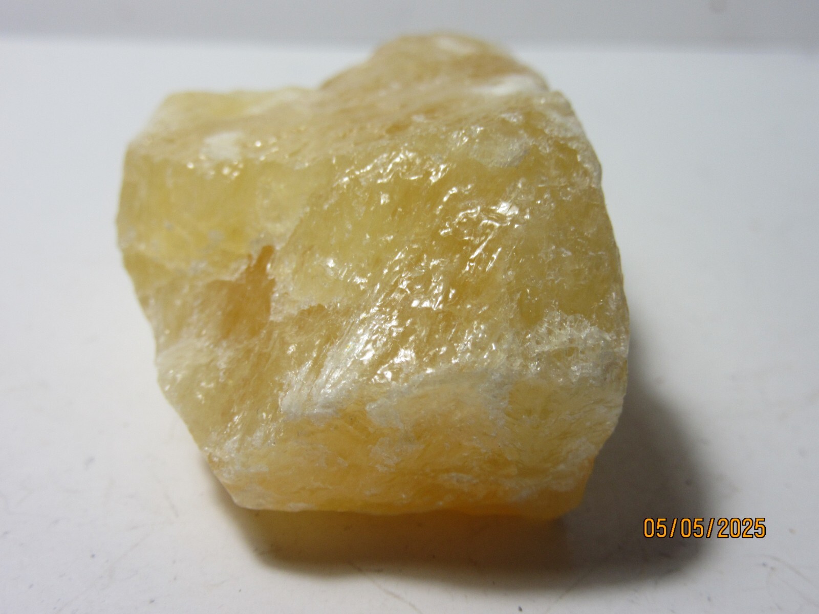Orange Calcite Rough 1 5/8″ Mineral Collectible OCRMC-1s