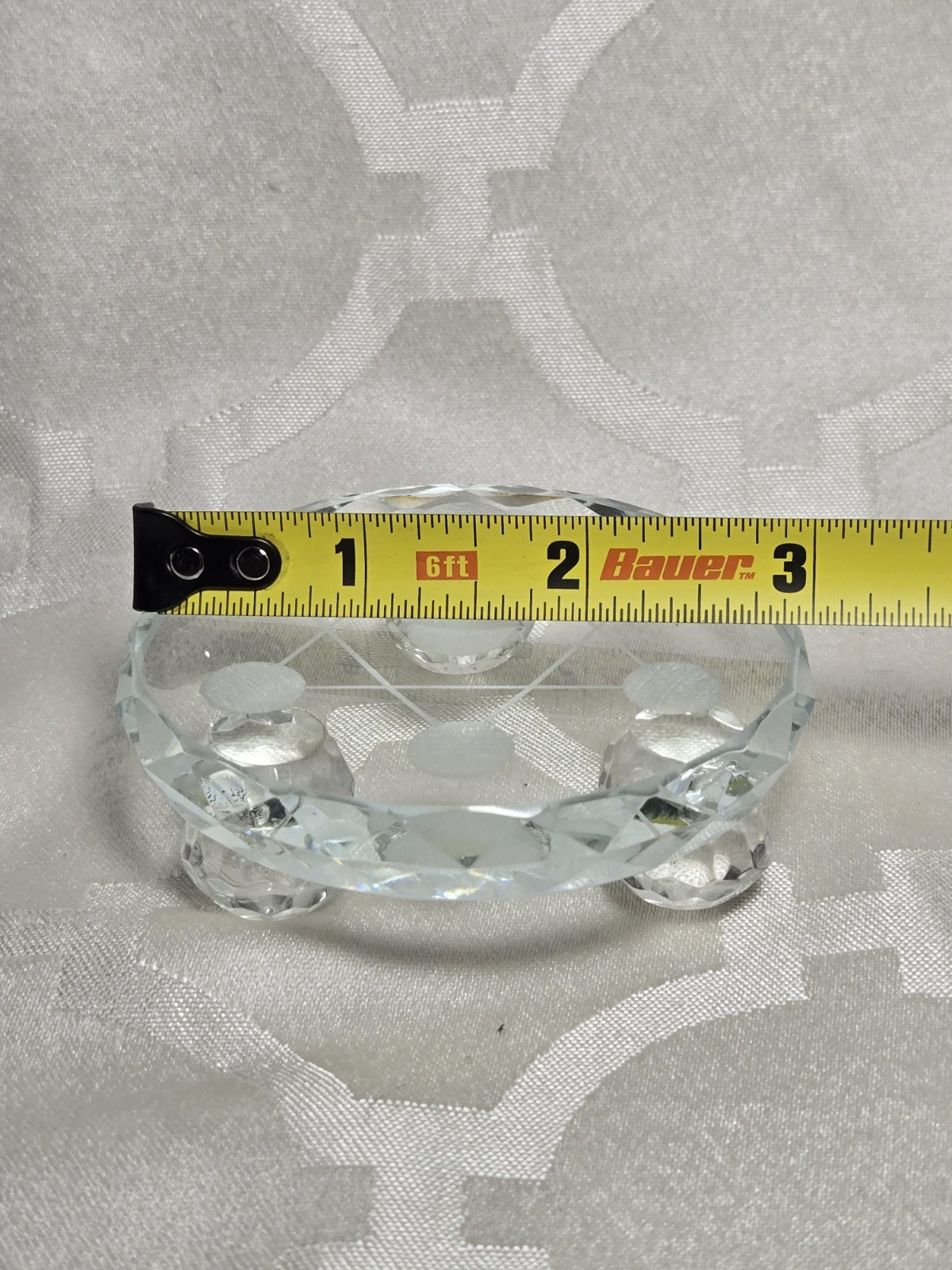 Crystal Stand for Sphere Chakra Stones Set Charging Plate Only NO Stones