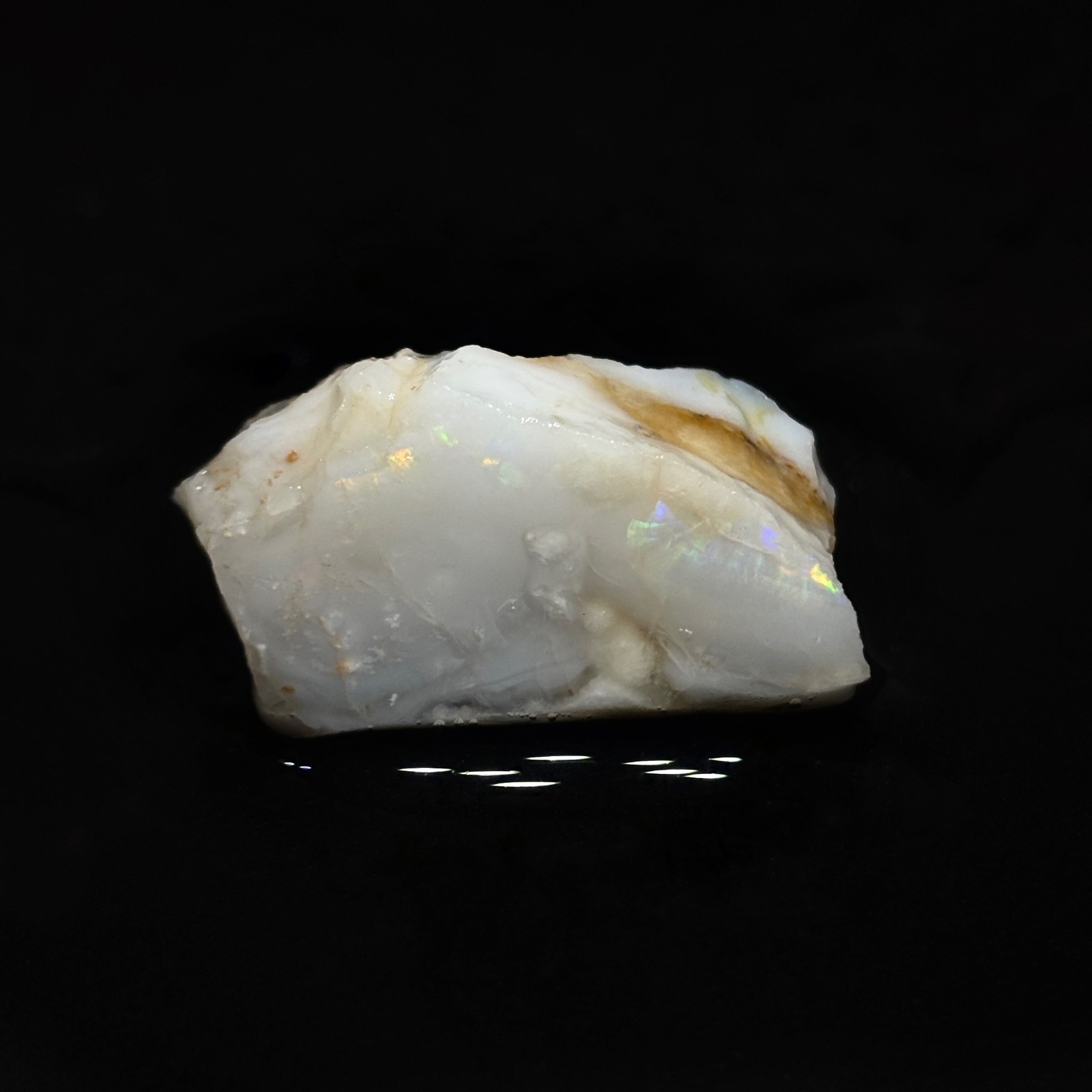 Raw Pink Spencer Idaho Color Marker Opal Specimen