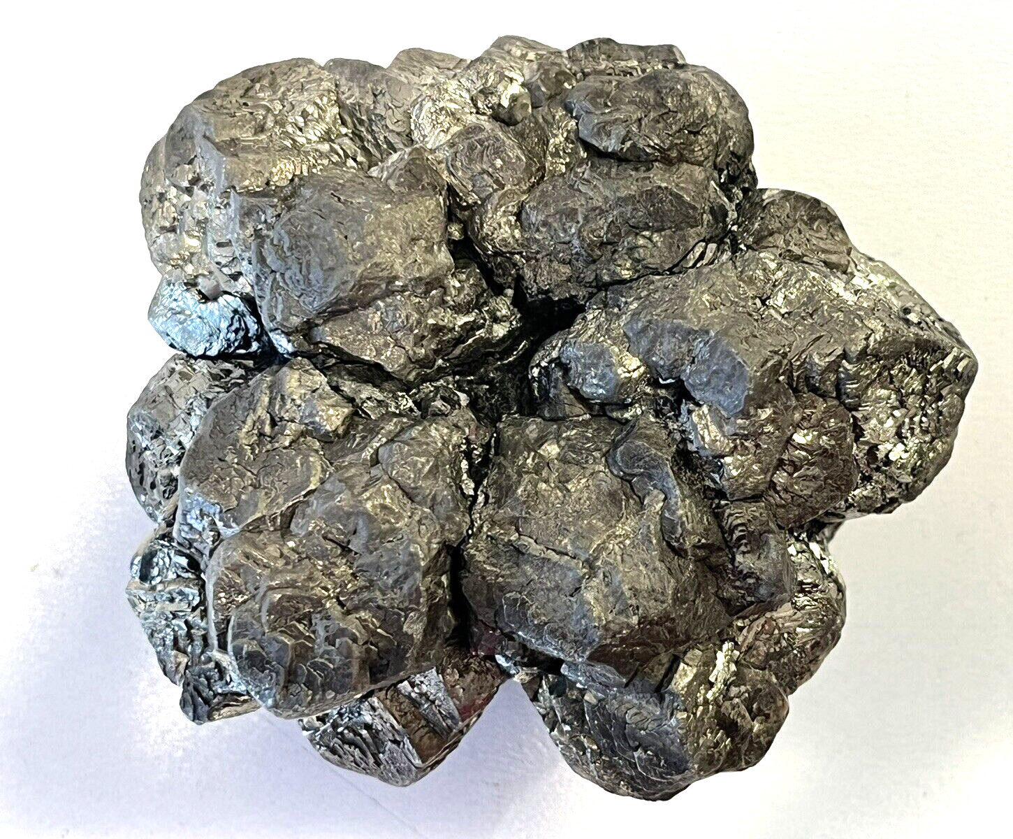 Octahedral Pyrite Cluster 1 lb. 3 oz. Large Octahedrons 1-2cm in Width, Unusual